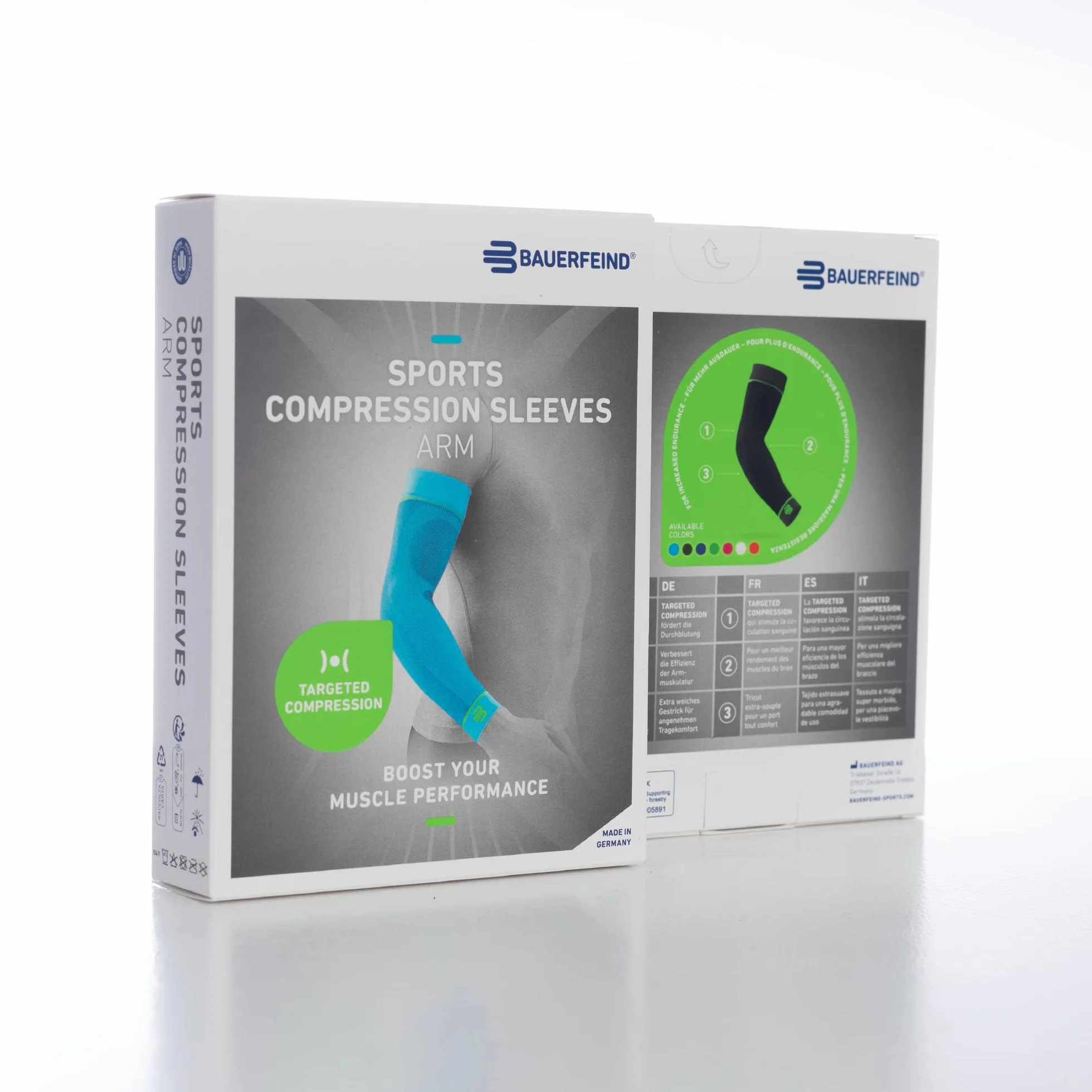Bauerfeind "Compression Sleeves Arm" Rękaw kompresyjny, 1 para na ramię