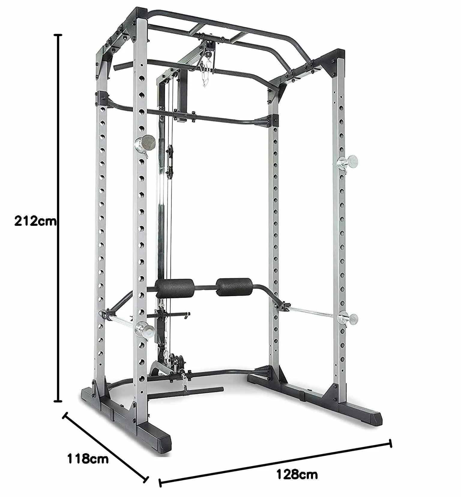 FITNESS REALITY 810XLT Super Max Power Cage, wytrzymała stacja siłowa o maksymalnym obciążeniu 363 kg
