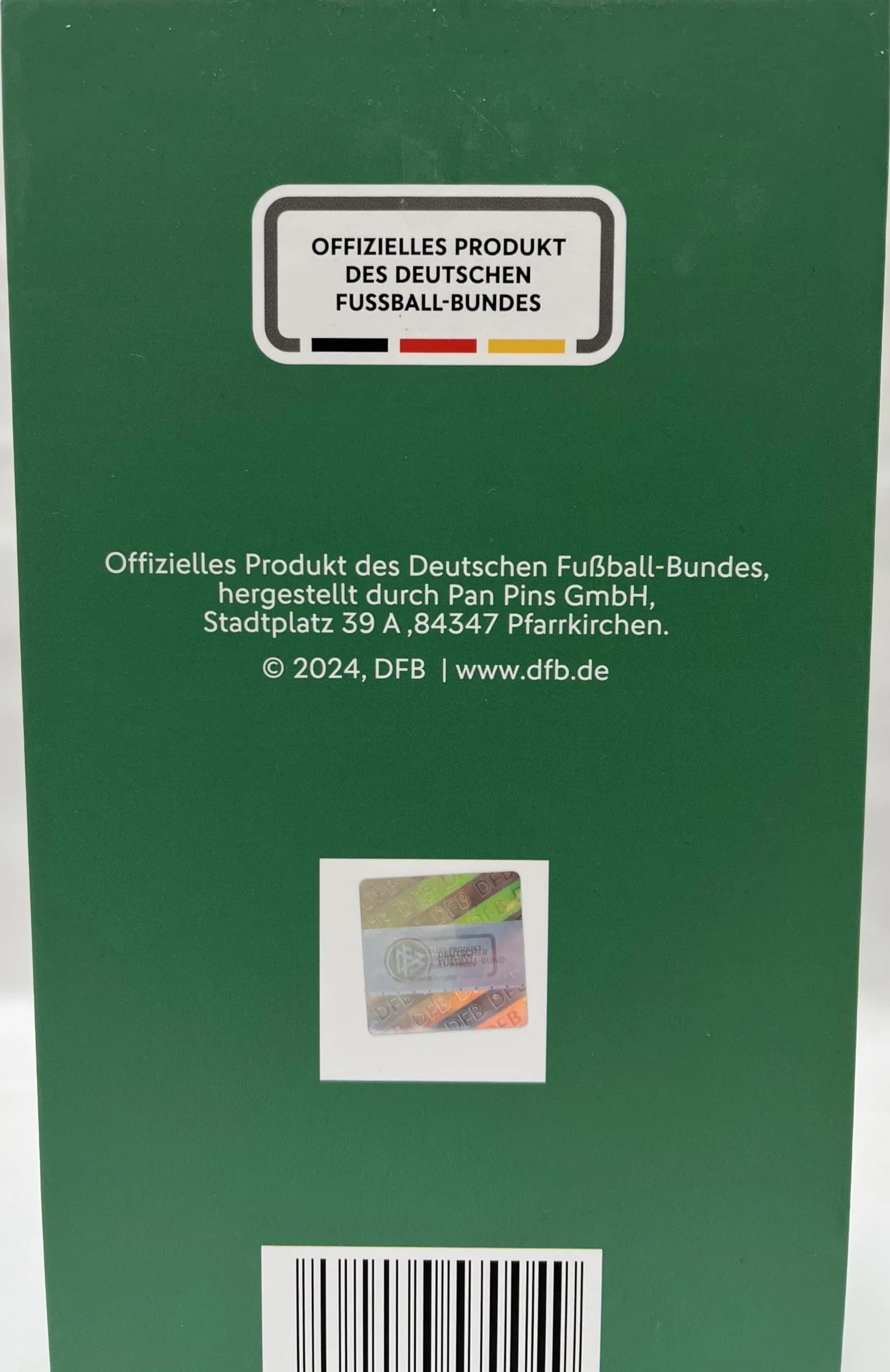 DFB Piłka Nożna Metalowa 150 mm Oficjalna Licencja Puchar