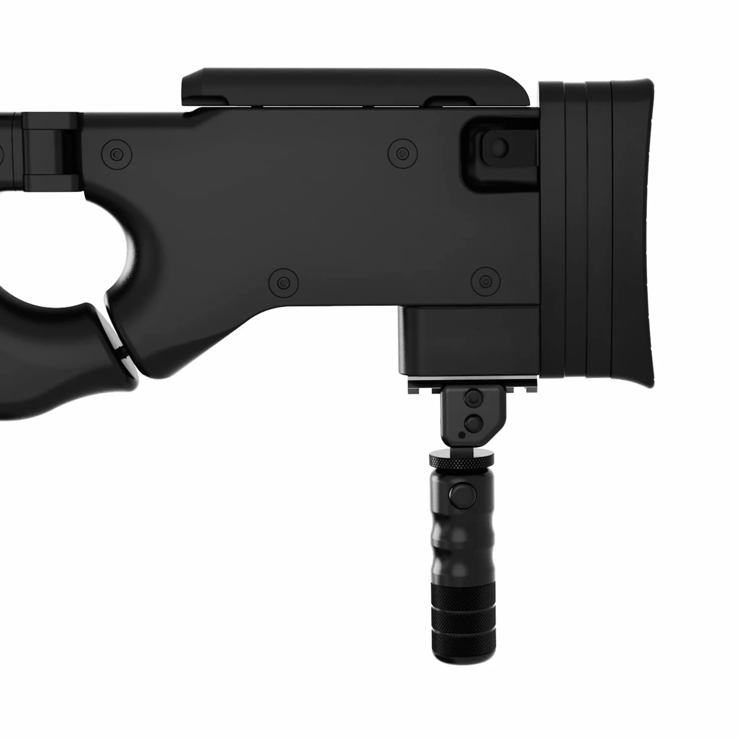 Picatinny Monopod z regulacją wysokości 11,8-14,4 cm precyzyjny