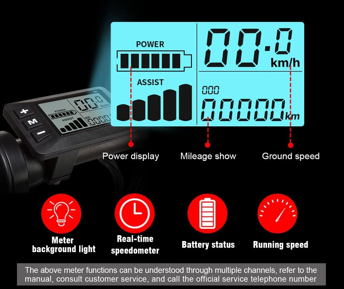 SAMEBIKE 20 Calowy Składany Rower Elektryczny, Wymienny Akumulator 48V/10.4Ah, Podstawowy Składany Mini miejski Rower Elektryczny Dla Nastolatków Dorosłych