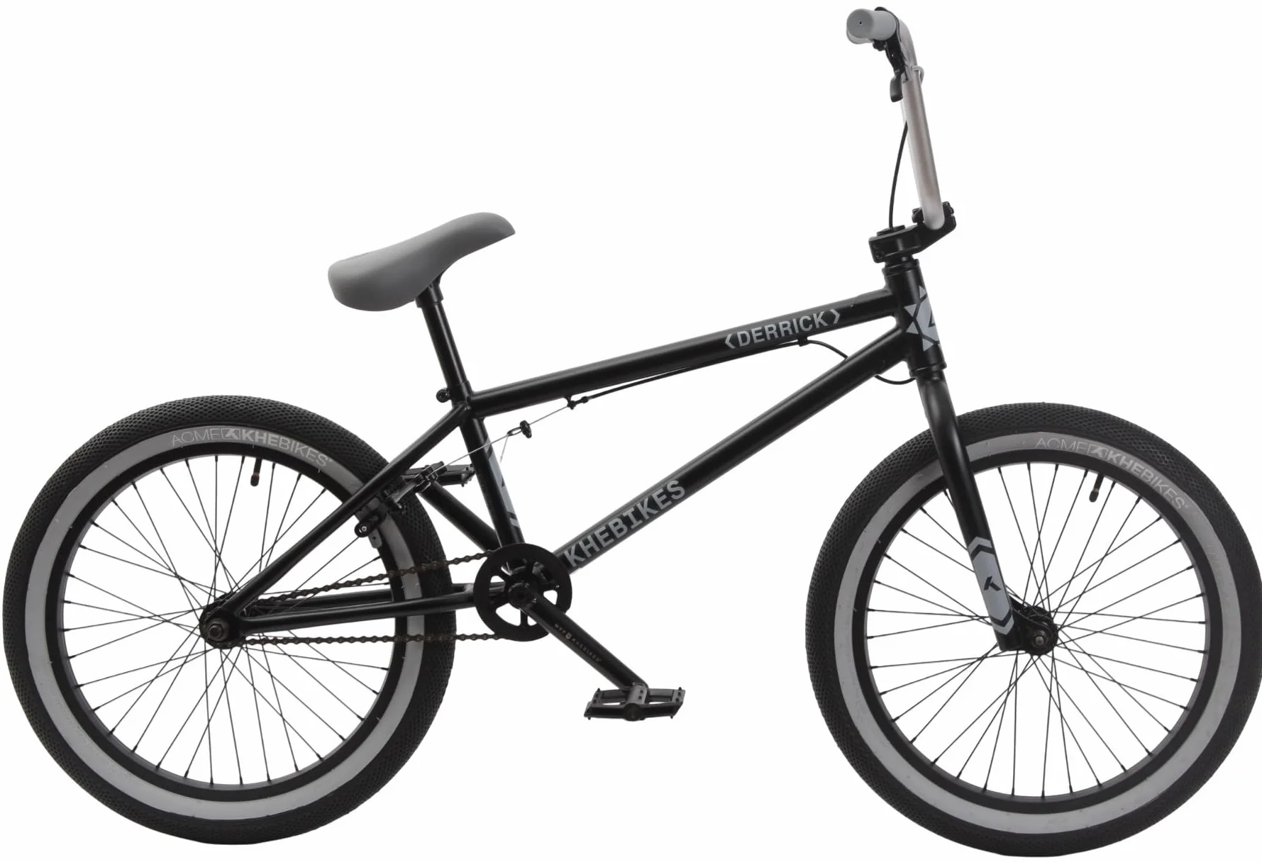 KHE Derrick rower BMX 20" 11,1 kg Freestyle 2025 czarny matowy