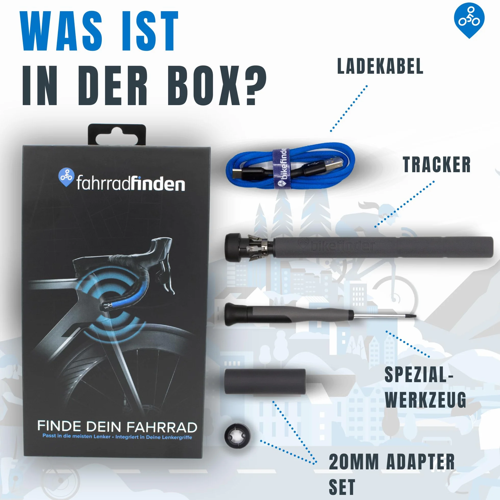 GPS tracker rowerowy ukryty w kierownicy lokalizator z kartą SIM