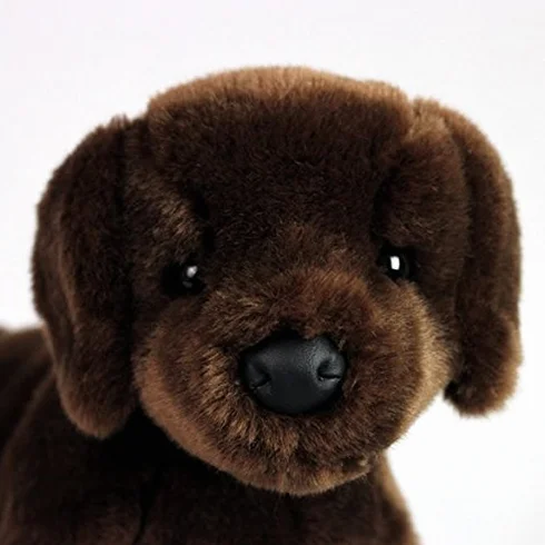Memorable Pets Chocolate Lab - Wypełniona zabawka terapeutyczna dla osób z utratą pamięci z powodu starzenia się i opiekunów