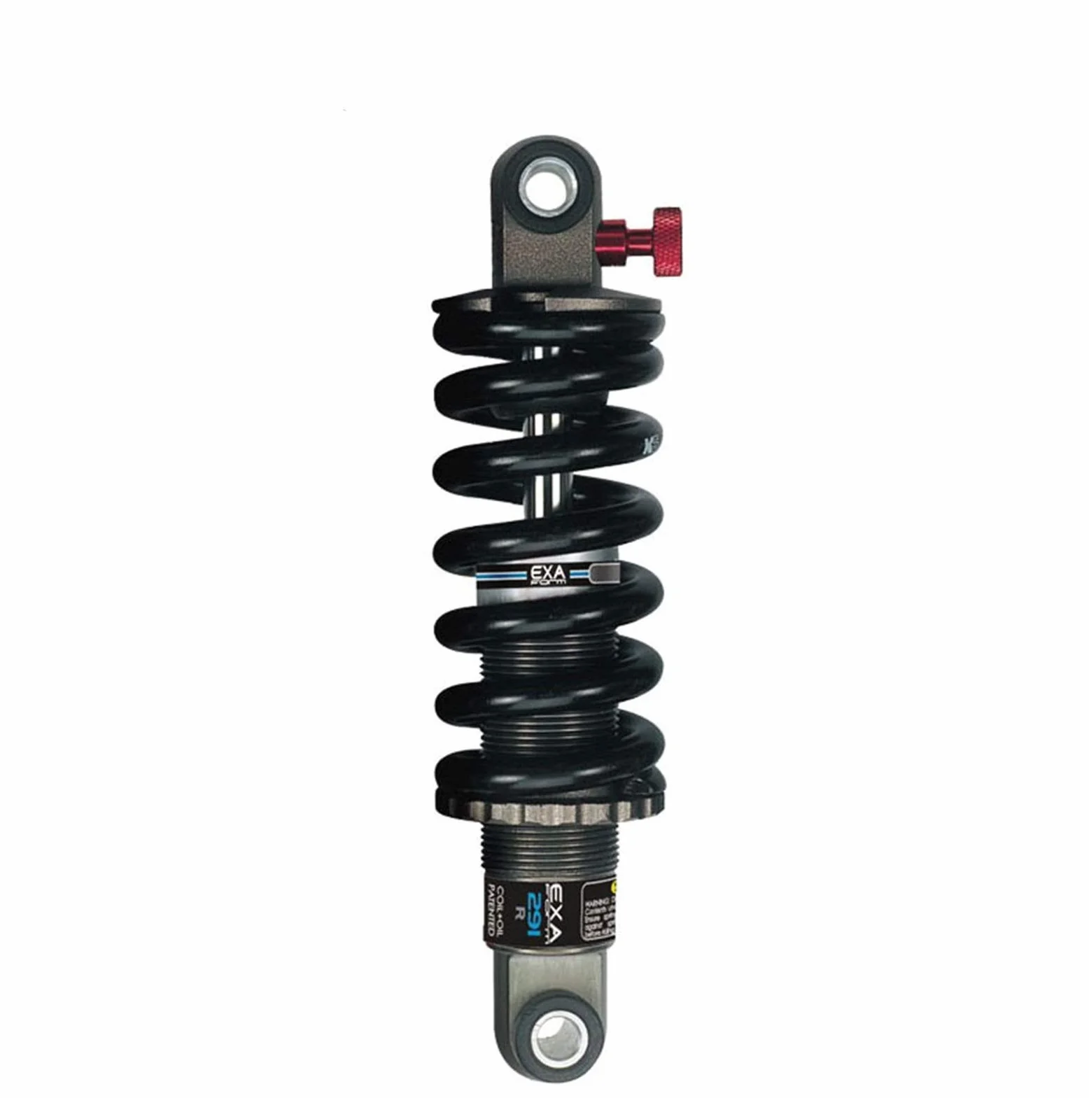 Downhill Bike Rear Shock Absorber, Adjustable Spring Suspension 250-2500lbs, 1pcs(150mm 24 24 1500lbs)