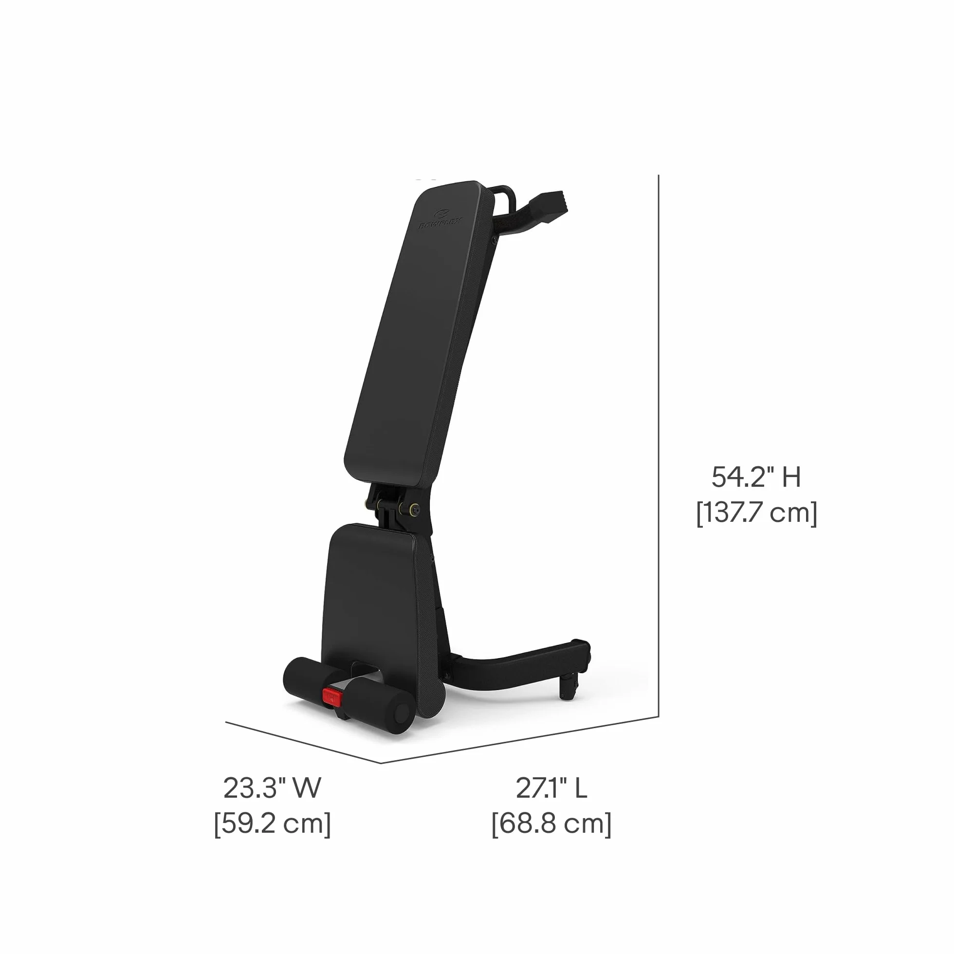 Bowflex Unisex Adult 3.1S regulowana ławka do podnoszenia ciężarów, czarna, jeden rozmiar