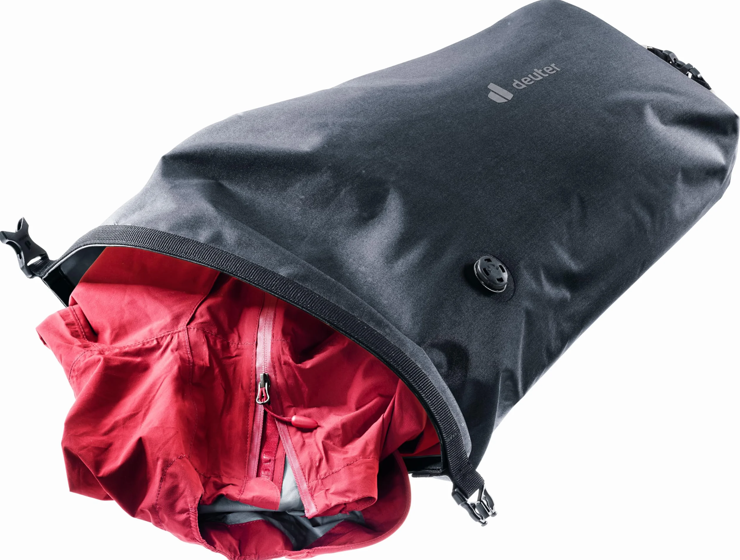 deuter Head HB 14 Wodoodporna torba na kierownicę rowerową, Kolor: czarny, 14 Largo, Minimalistyczny