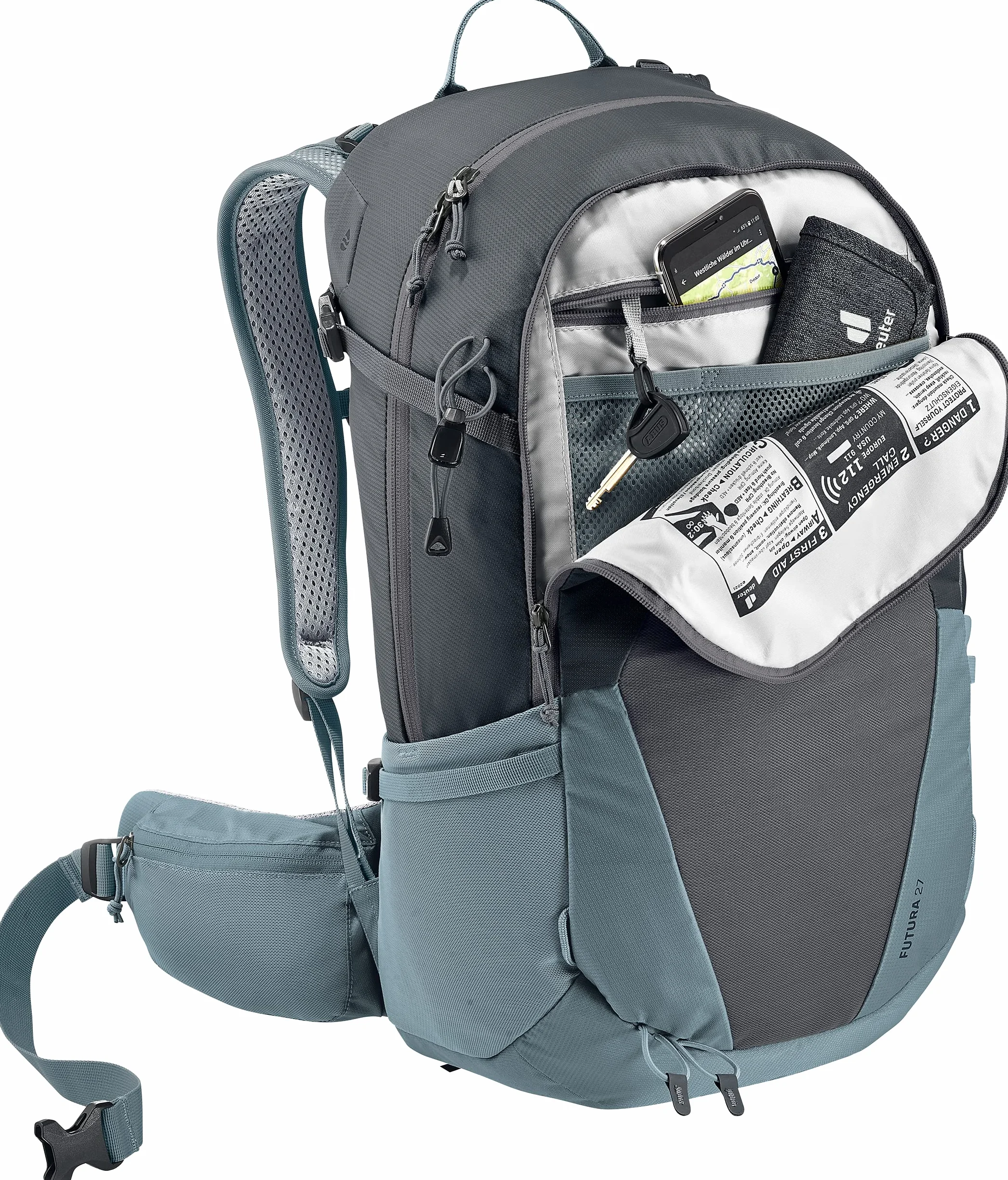 Deuter Futura 27 Plecak, Grafitowy, 27 L
