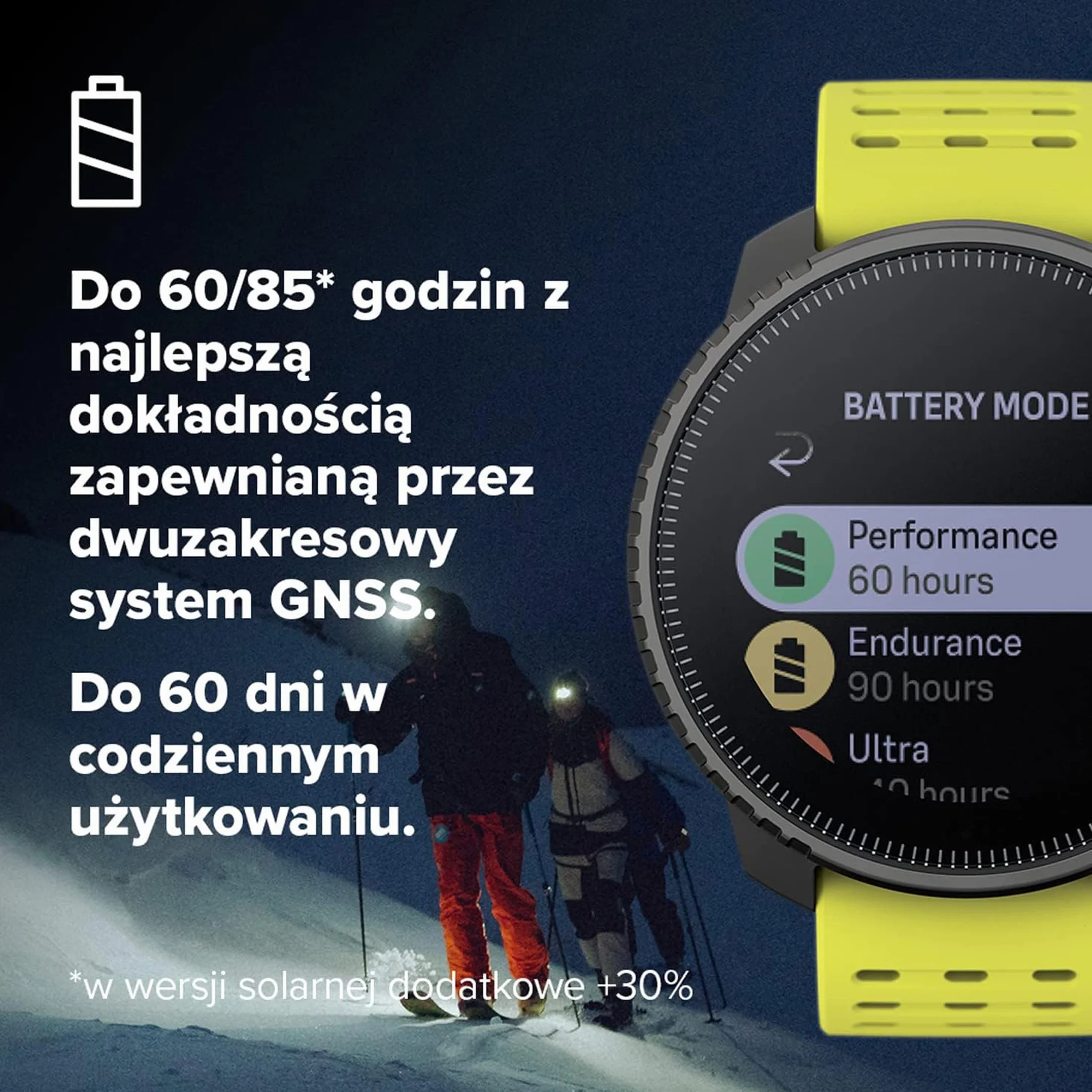 SUUNTO Vertical – Przygodowy zegarek GPS, monitor aktywności, dwupasmowy GNSS i mapy offline, obsługa ponad 95 dyscyplin sportowych, wskaźniki treningowe i analiza regeneracji.