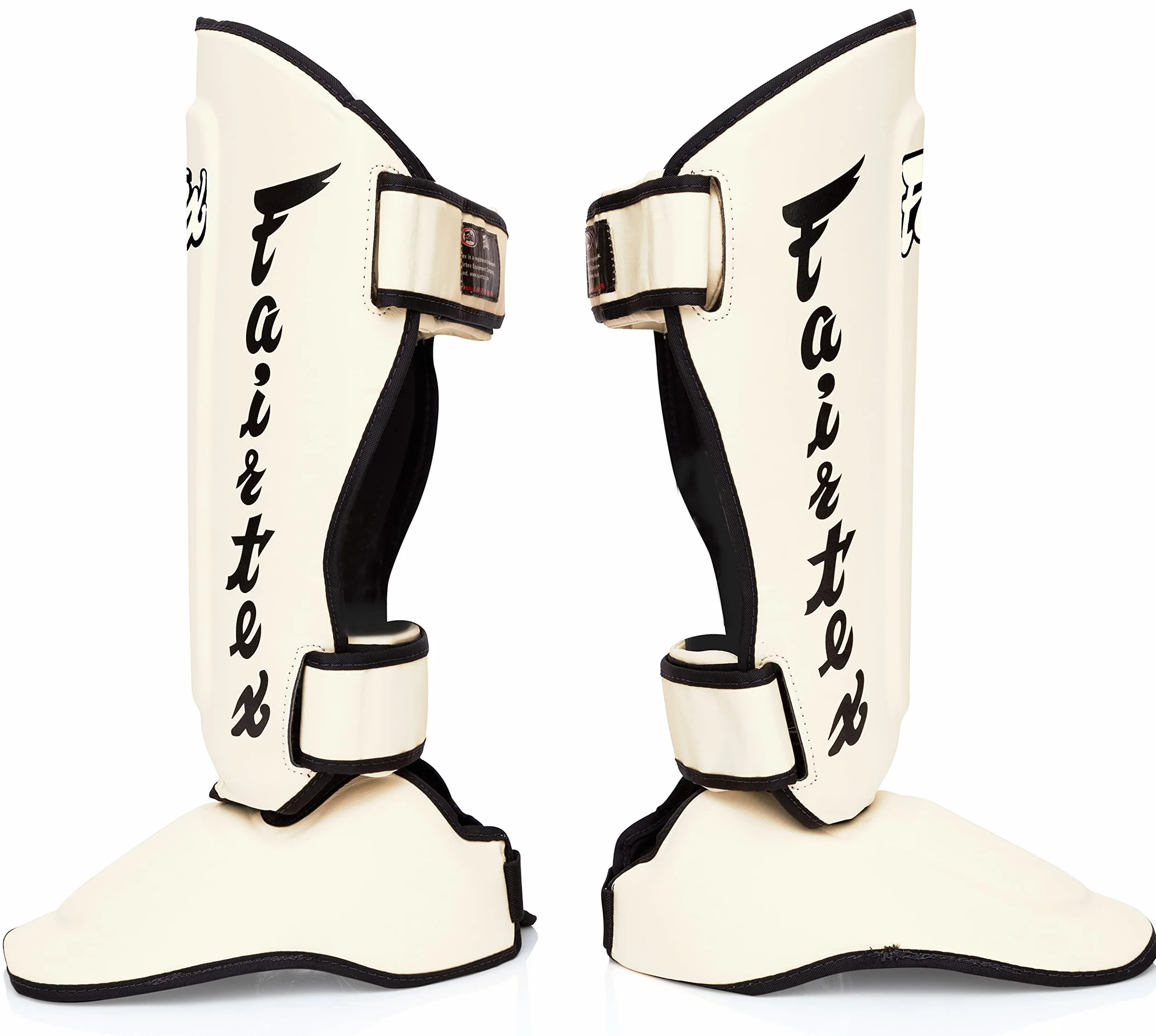 Fairtex ochraniacze na golenie SP7 Twister Czarny biały czerwony niebieski żółty Średni duży XL
