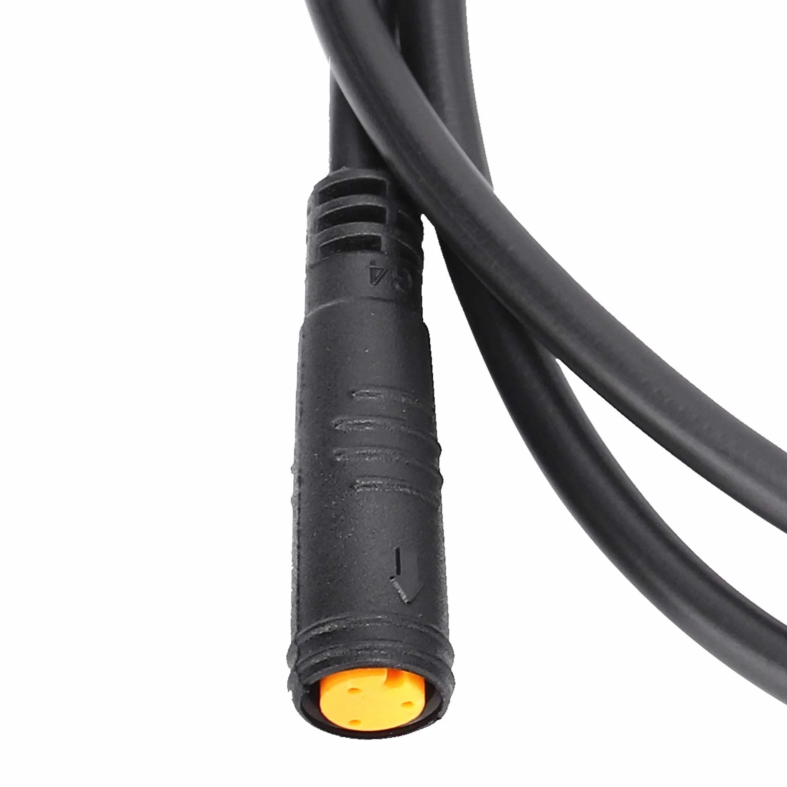 Keenso Przedłużacz złącza, wodoodporny 3-pinowy kabel adapterowy do konwersji baterii litowej modyfikacja do roweru elektrycznego