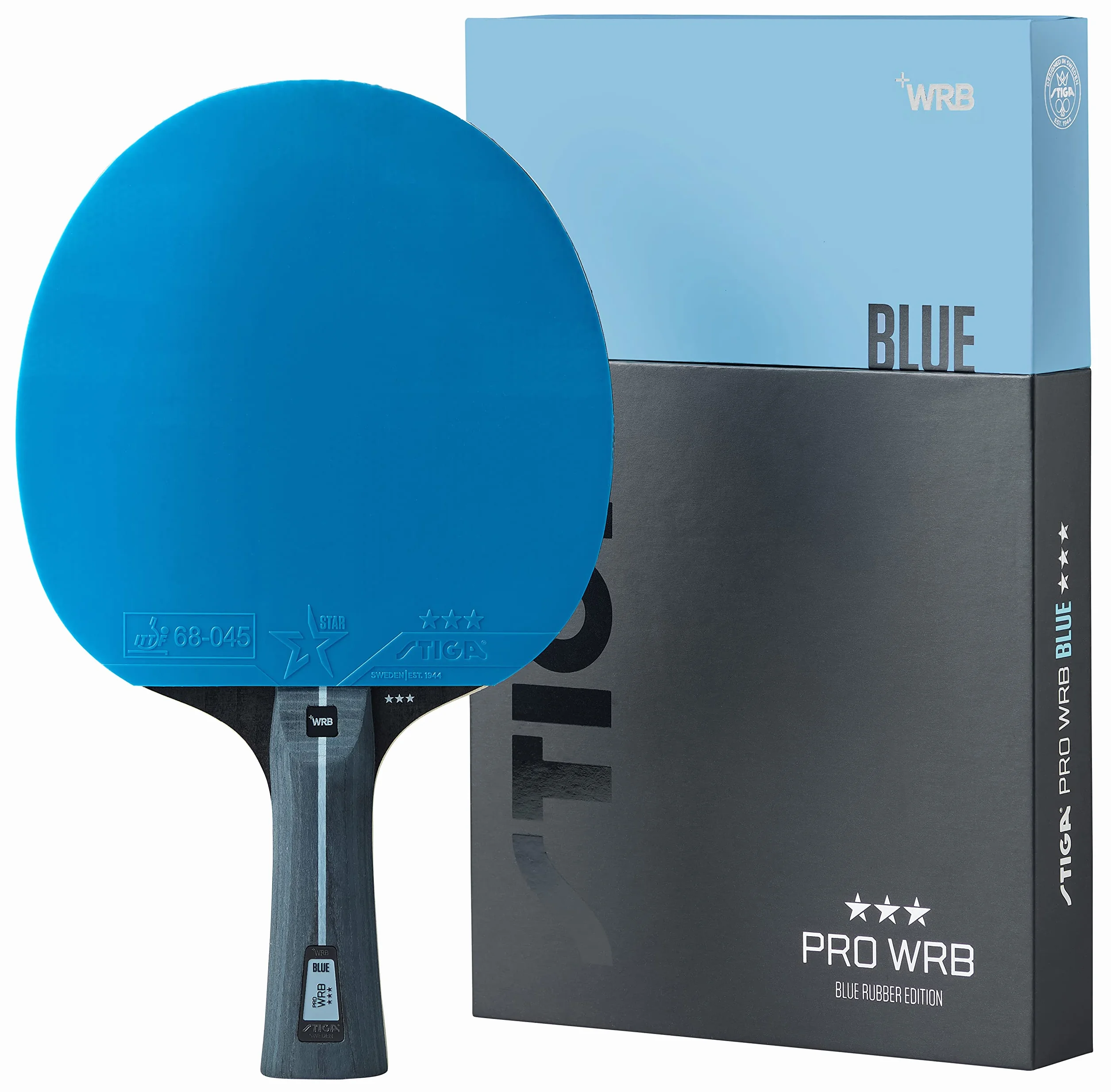 STIGA Pro WRB Blue Edition 3-gwiazdkowy kij do tenisa stołowego ITTF