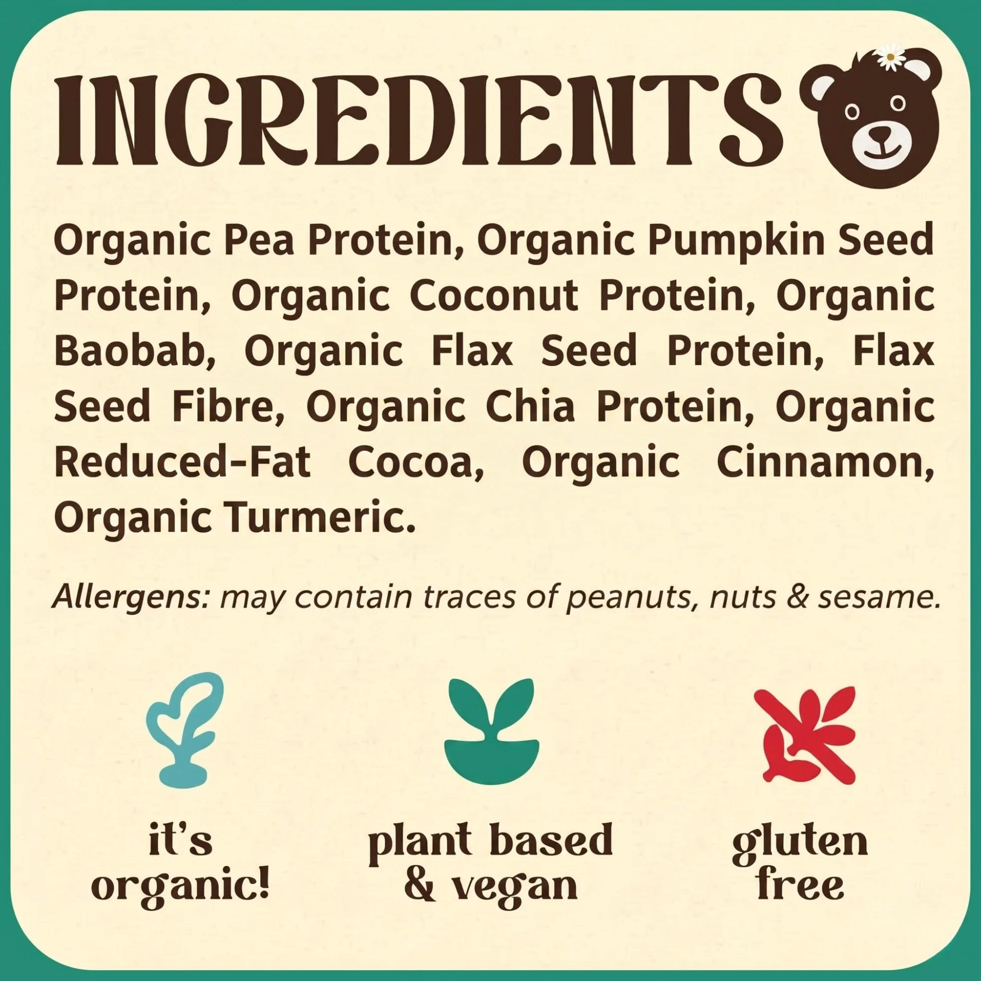 Naked Vegan Protein Powder Super Blend (2 kg (1 opakowanie), 2 kg Naked NO Scoop)