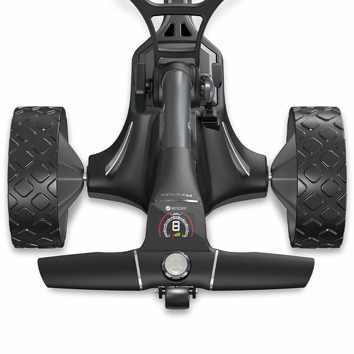Motocaddy Pilot 2022 M7 z ultra baterią litową Easilock wózek golfowy