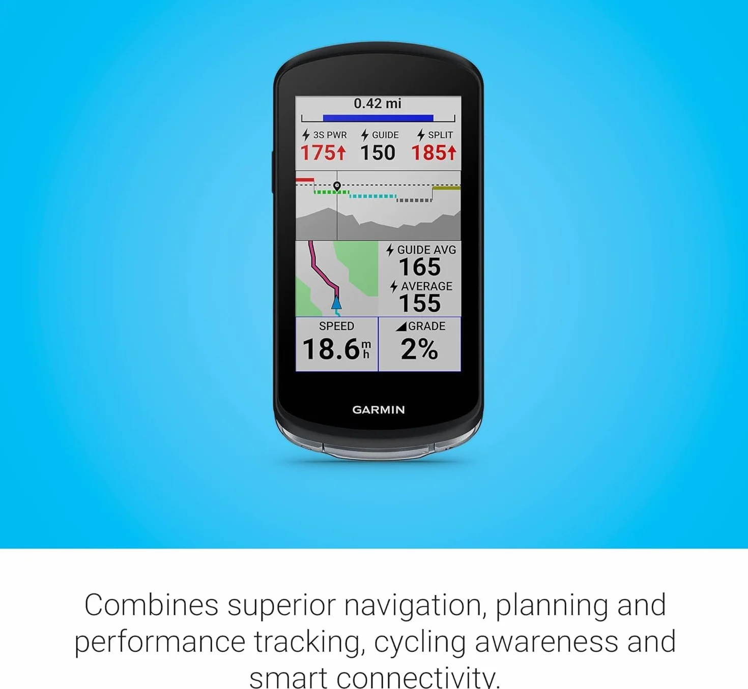 Garmin Edge 1040 Podręczne Urządzenie GPS, Czarny