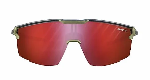 Julbo Uniseks Ultimate okulary przeciwsłoneczne, zielone armia, L