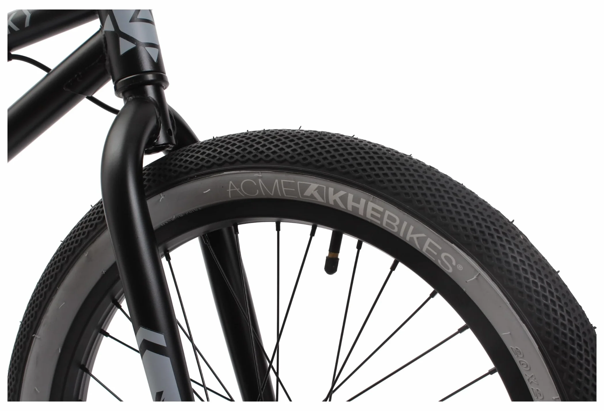 KHE Derrick rower BMX 20" 11,1 kg Freestyle 2025 czarny matowy