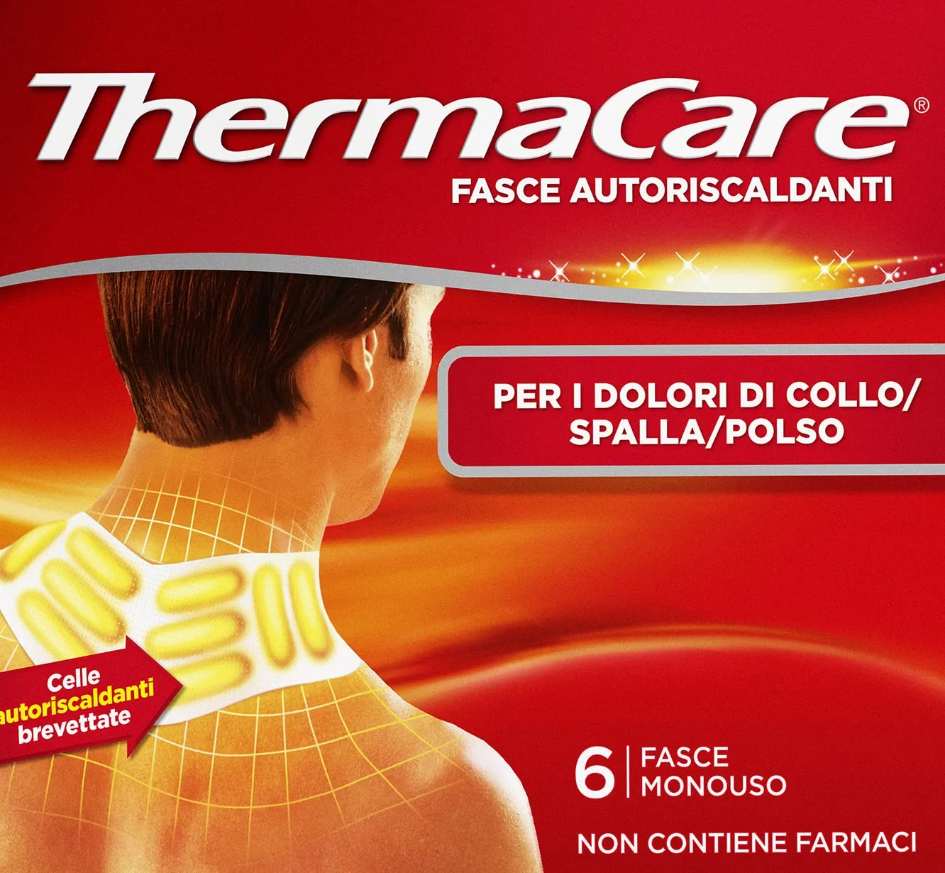 ThermaCare Ansatz-Schulter-Handgelenk-Band-6 Selbsterhitzung