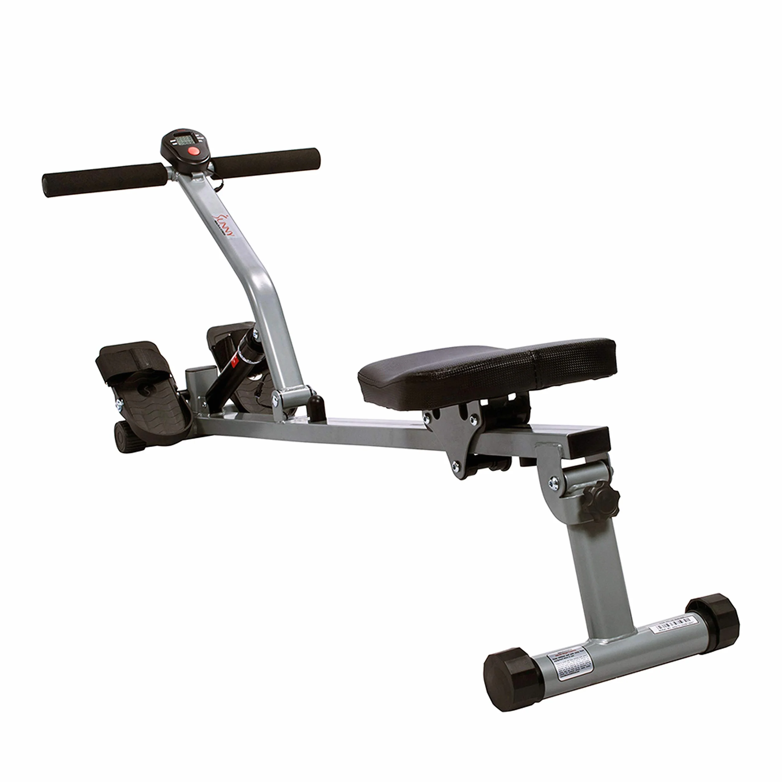 Sunny Health and Fitness SF-RW1205 12 Regulowany oporowy wioślarz z cyfrowym monitorem