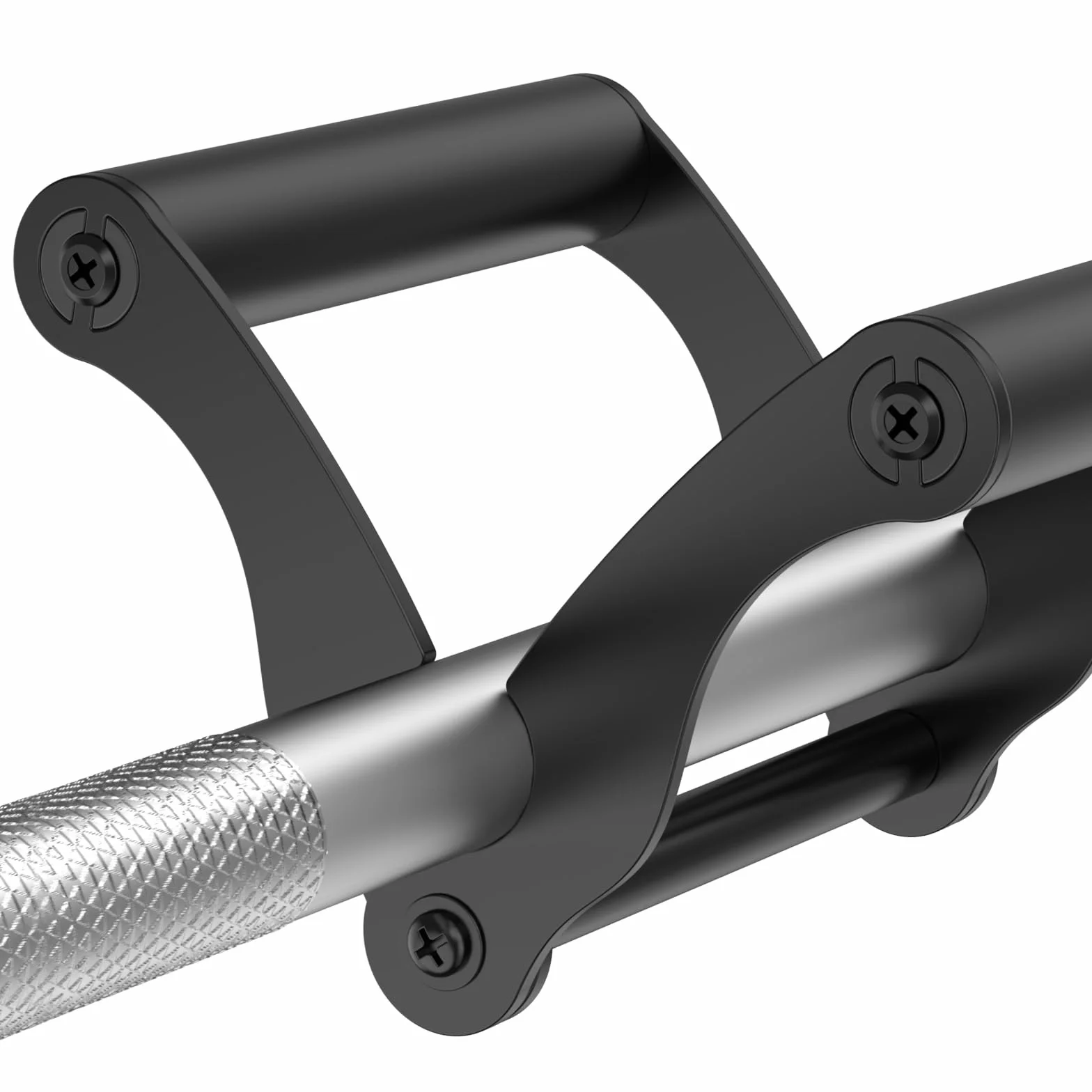 Lewufe Nasadka do sztangi Landmine Handle V Bar 1'' 5.1 cm platforma mocowania miny do treningu siłowego antypoślizgowa guma
