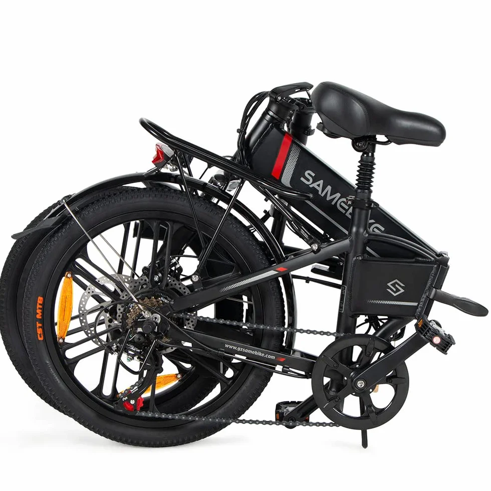 SAMEBIKE 20 Calowy Składany Rower Elektryczny 48V/10.4Ah 7-biegowy Rower Górski