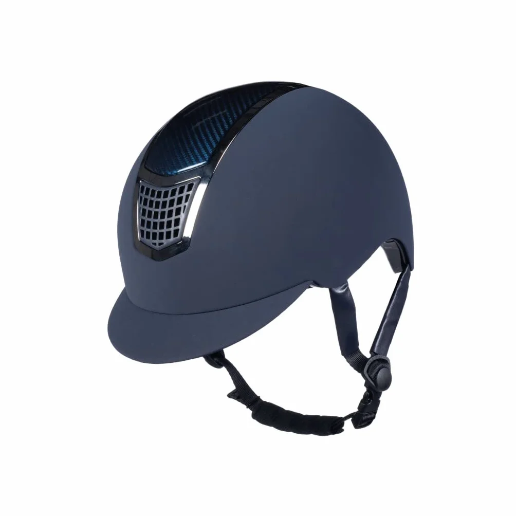 HKM Carbon Professional kask jeździecki Dunkelblau 56-58 cm