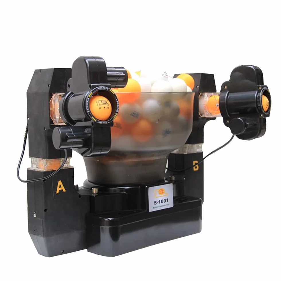 Maszyna do tenisa stołowego Ping Pong Ball Machine S-1001 Automatyczna do treningu