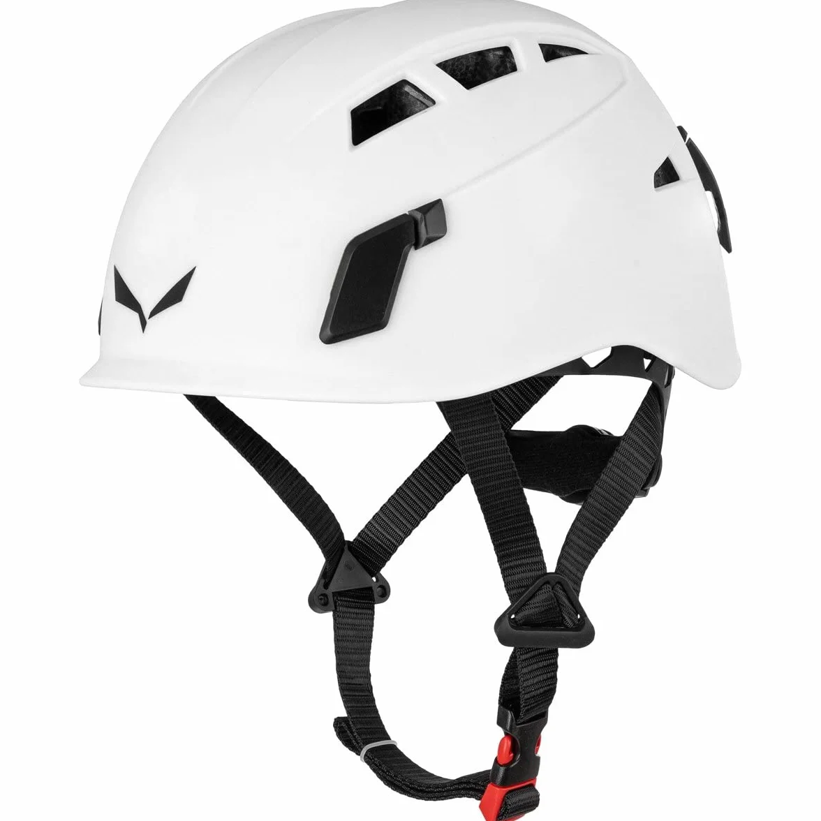 Salewa Zestaw do wspinaczki, hamulec Premium Attac + uprząż wspinaczkowa Evo + kask do wspinaczki Toxo 3.0