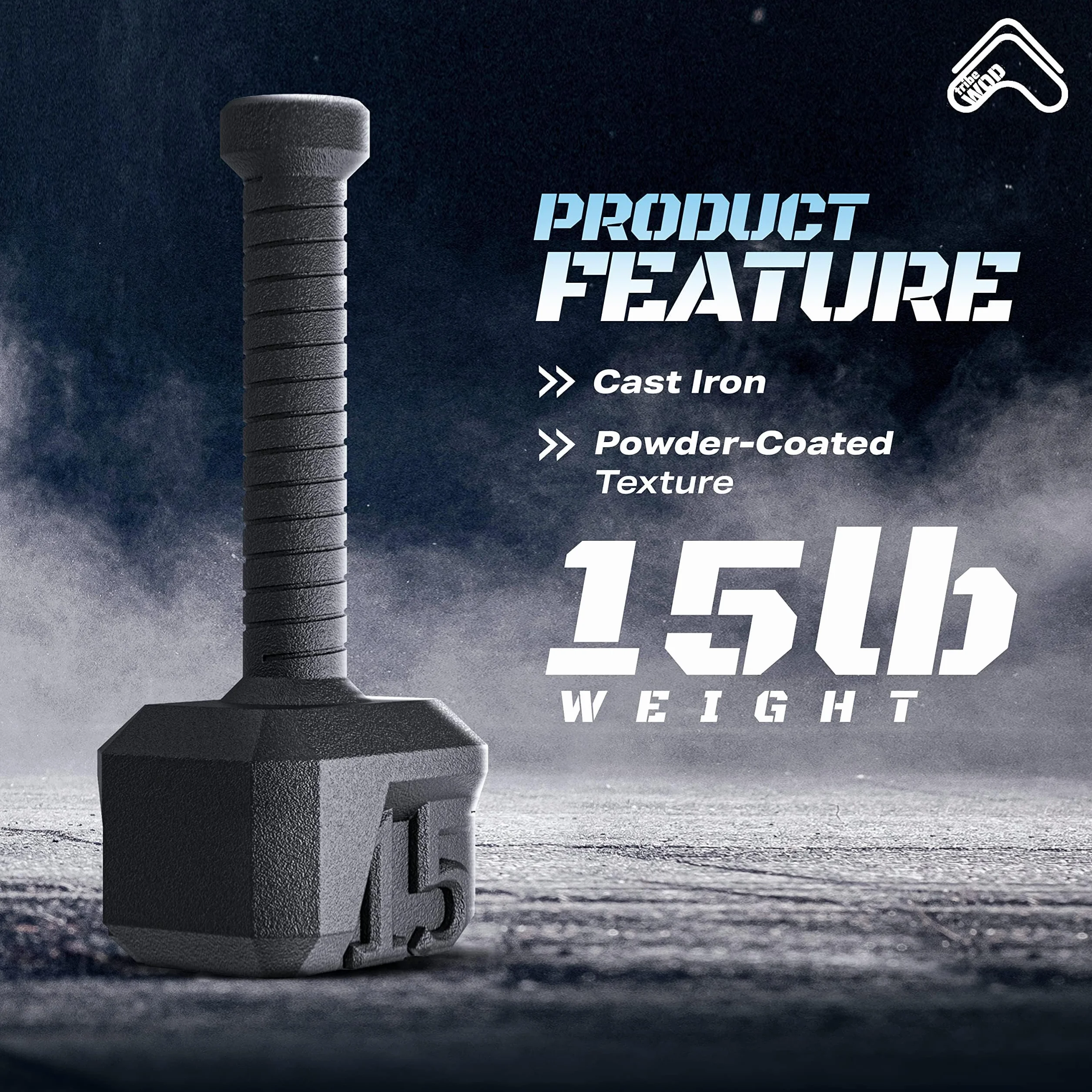Tribe Hammer Kettlebell 7 kg do treningu crossowego