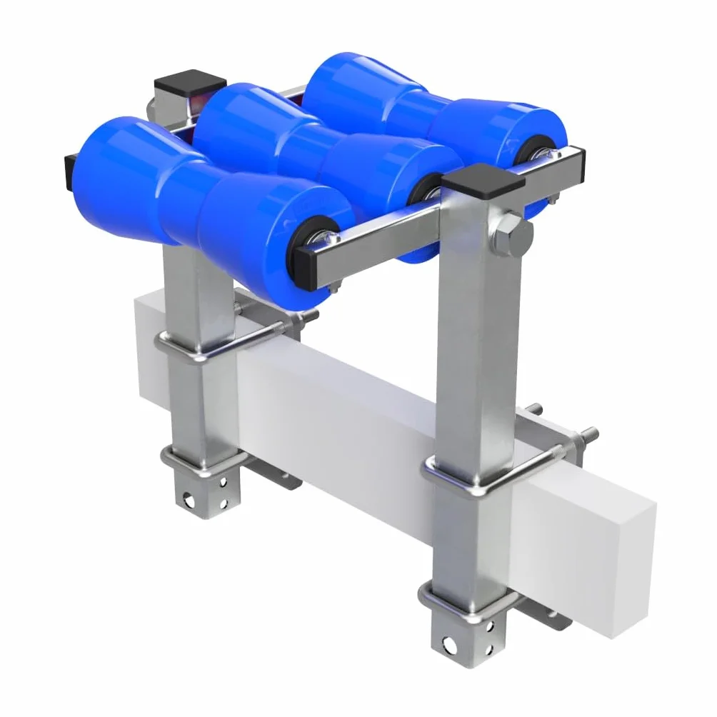 Keel roller rocker rocker do przyczepy przyczepa do łodzi ładowanie pomocy poliuretan RKKEZ-T-3-TPU