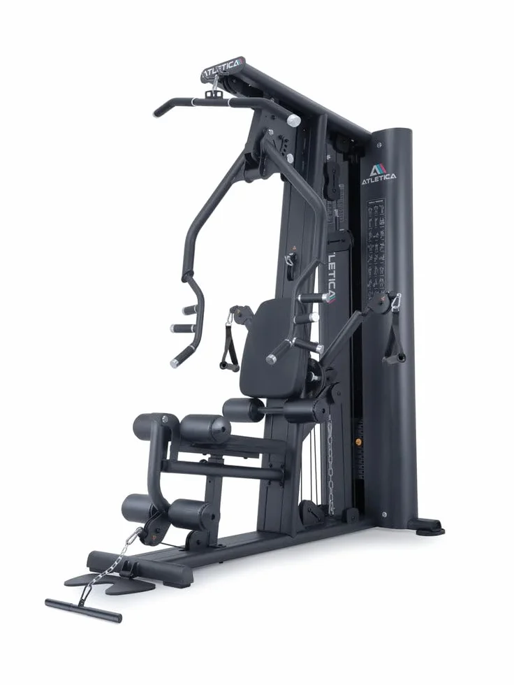 ATLETICA X-Tron | Multigym w jakości premium | ciężar wtykowy 90 kg | kompaktowy, funkcjonalny i stabilny | trening całego ciała na zaledwie 1,6 m² | waga 268 kg