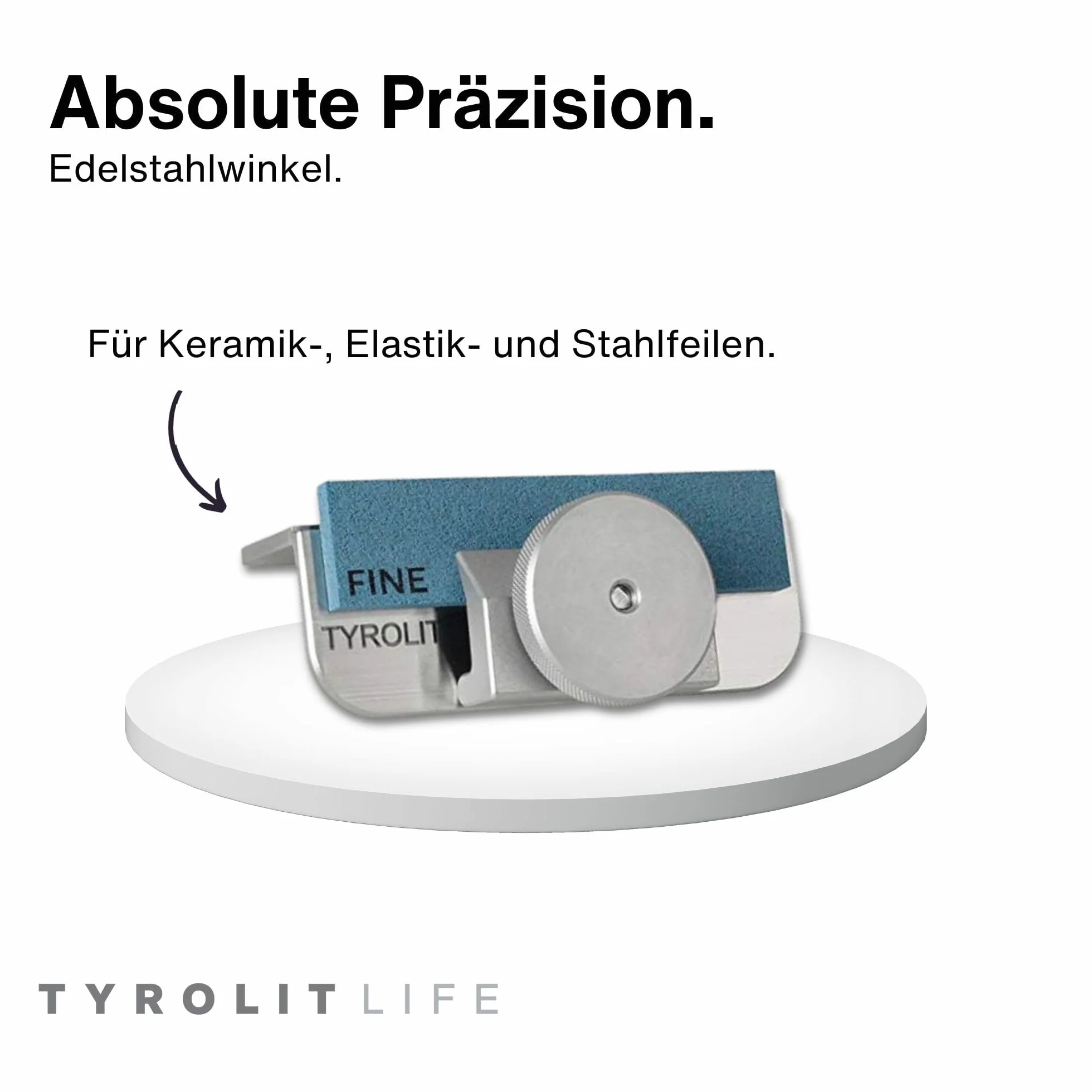 Tyrolit Life All in One 10-częściowy zestaw szlifierek do nart i desek snowboardowych (88°) z kątownikiem ze stali nierdzewnej (88 stopni) i różnymi pilnikami do krawędzi nart i desek snowboardowych
