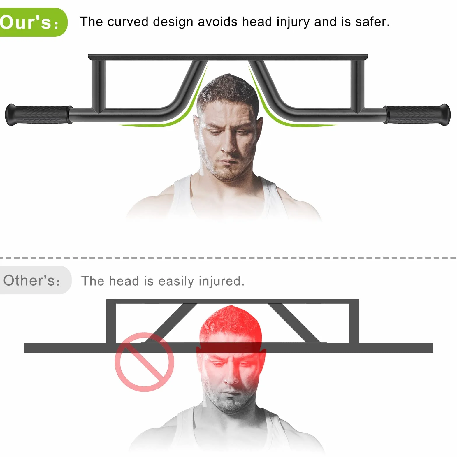 Kipika Ceiling Mount Pull Up Bar