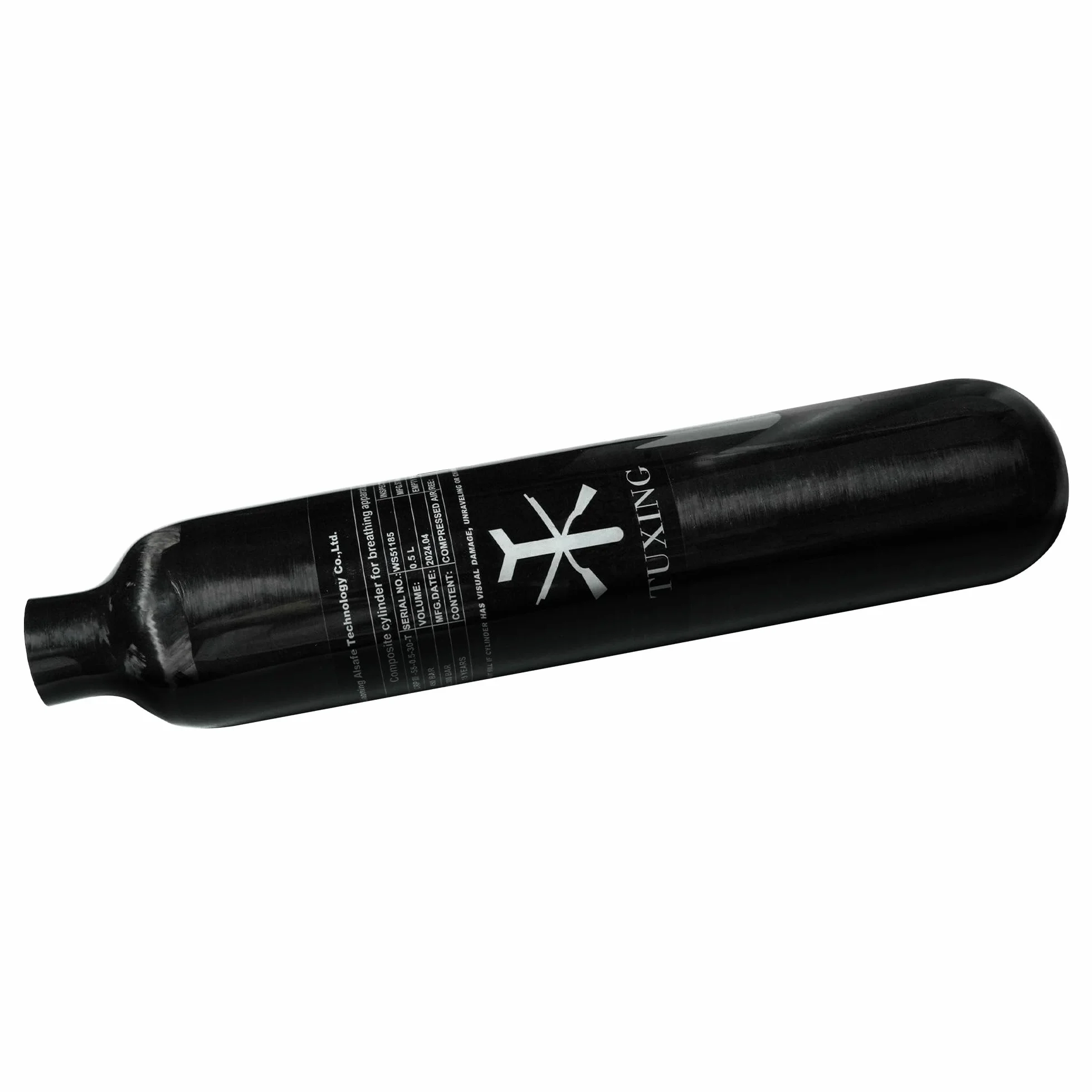 PCP 4500psi Wysokociśnieniowy cylinder kompozytowy z włókna węglowego Air Tank