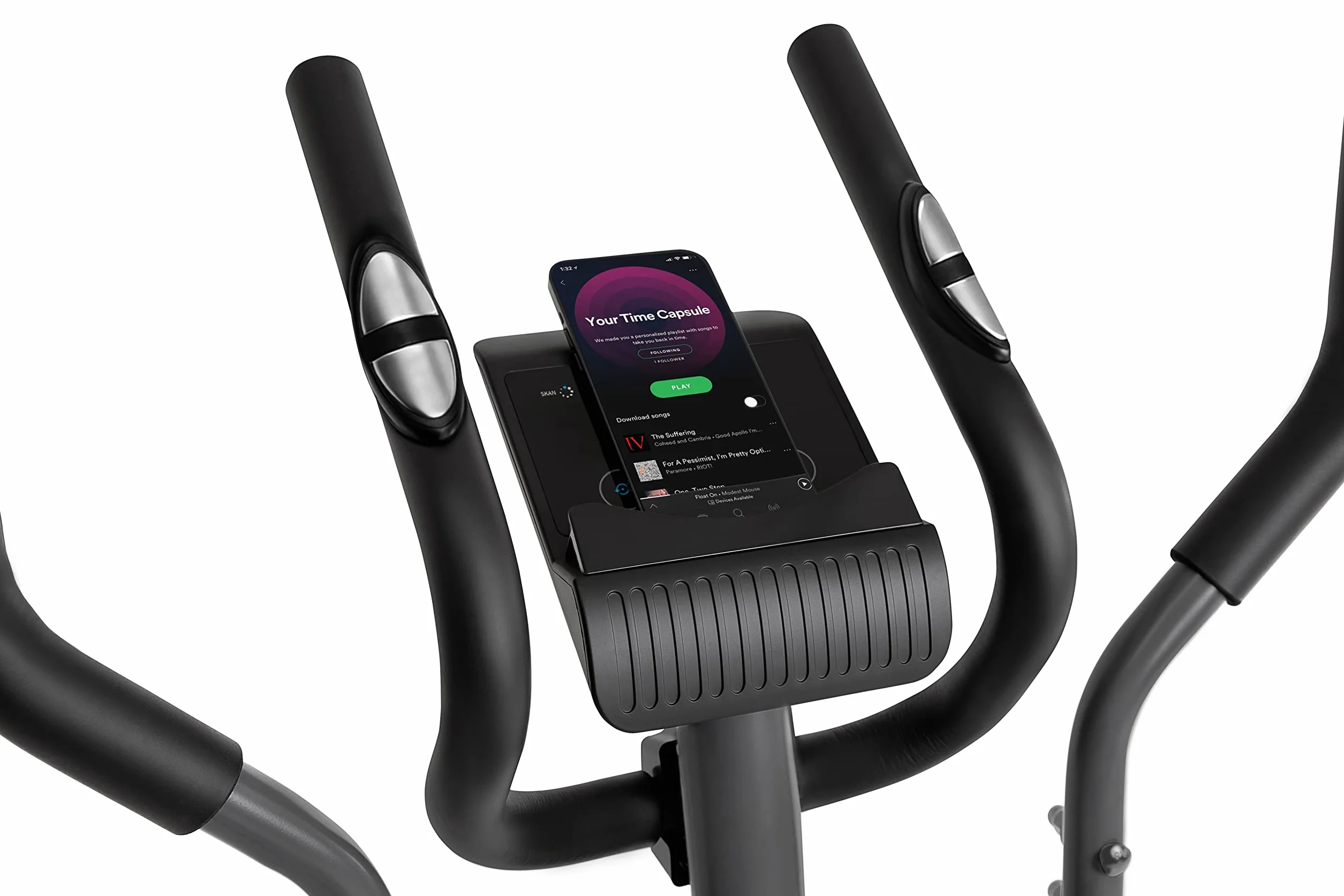 ZIPRO Shox RS Orbitrek Magnetyczny - Domowy Rowerek Eliptyczny z Kółkami Transportowymi - 8 Poziomów Oporu - Wielofunkcyjny Komputer z Wyświetlaczem LCD i Sensorami Pulsu - Piankowe Uchwyty