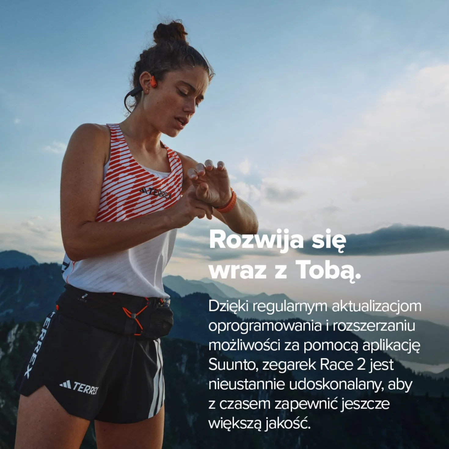 SUUNTO Race 2 Męski i Damski Zegarek Sportowy, GPS do Biegania, Śledzenie Aktywności, Dwupasmowy GNSS z Mapą Offline, Ekran Dotykowy AMOLED, Smartwatch z Monitorowaniem Tętna i Krokami