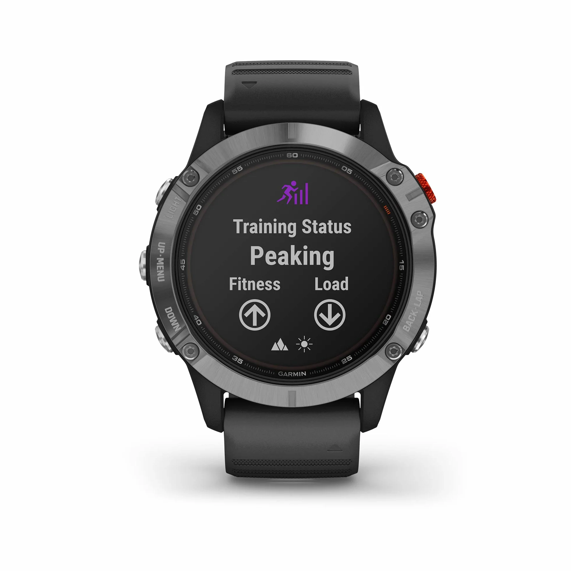 Garmin Fenix 6 Solar Zegarek GPS Srebrny Czarny Pasek