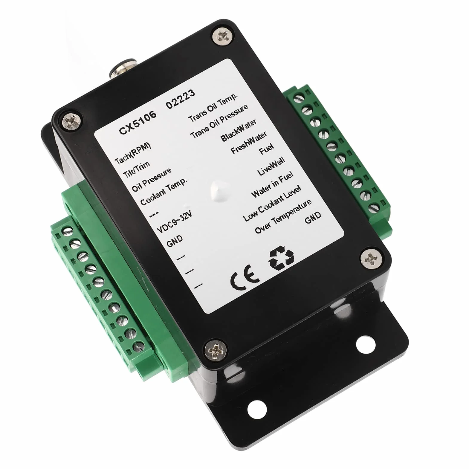 Do Konwertera Akcesoria NMEA 2000 Do Konwertera NMEA 2000 Do 13 Czujników IP67 Wodoodporna DC 9‑32V Dla łodzi morskich jachtów