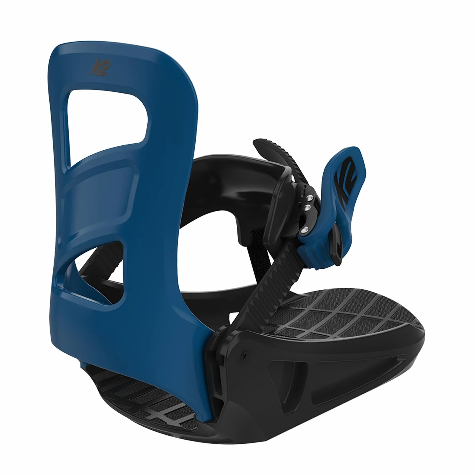 K2 Snowboarding MINI TURBO, wiązania snowboardowe dla chłopców, niebieskie, XS (UE: 29-33,5 / US: 11-1 / Mondo: 130-195 - 11H1010.1.1.XS