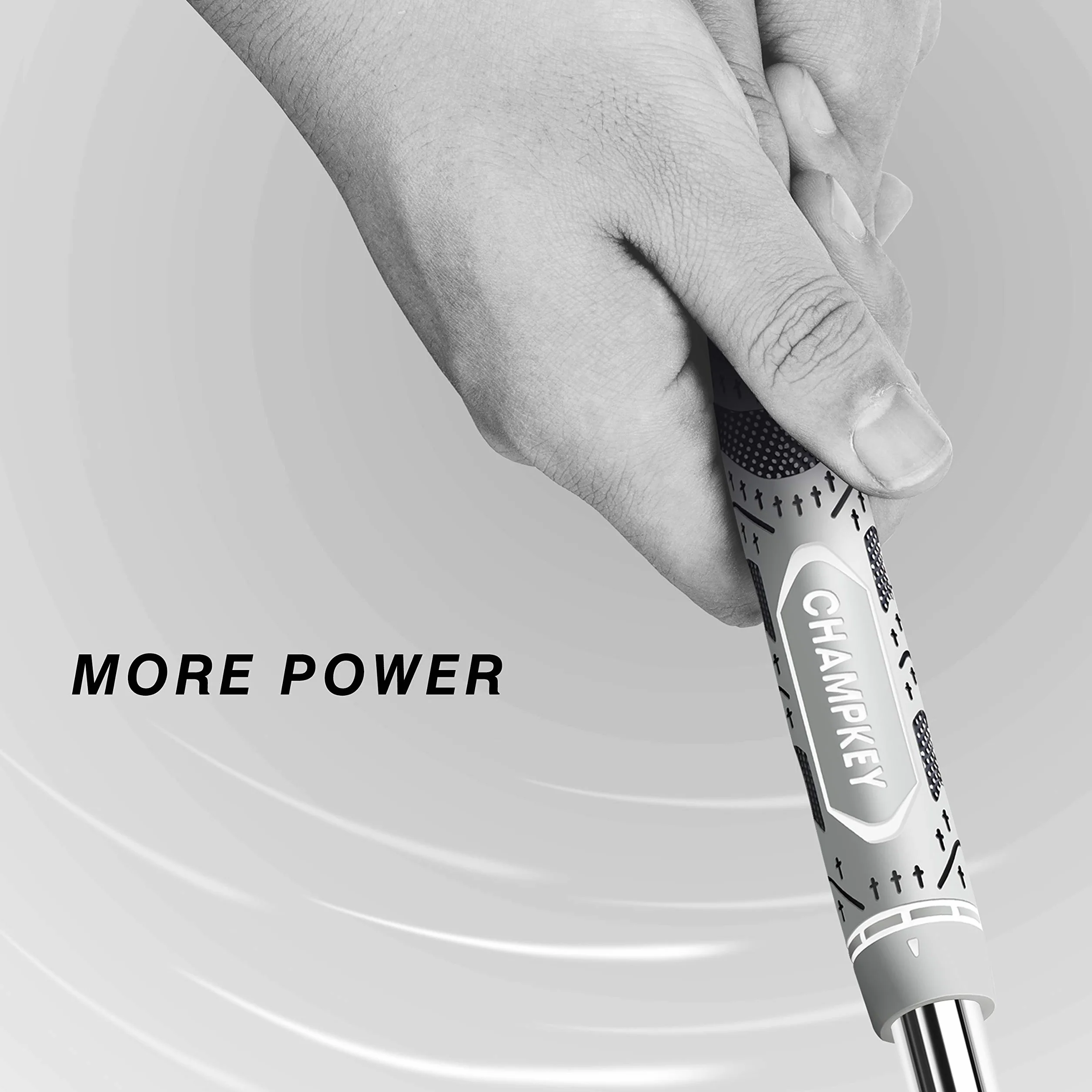 CHAMPKEY Hybrydowe uchwyty golfowe klasy premium, 13 sztuk, ze wszystkimi zestawami naprawczymi, na każdą pogodę, wysoka przyczepność i kontrola, półprzewodowe uchwyty golfowe dla mężczyzn