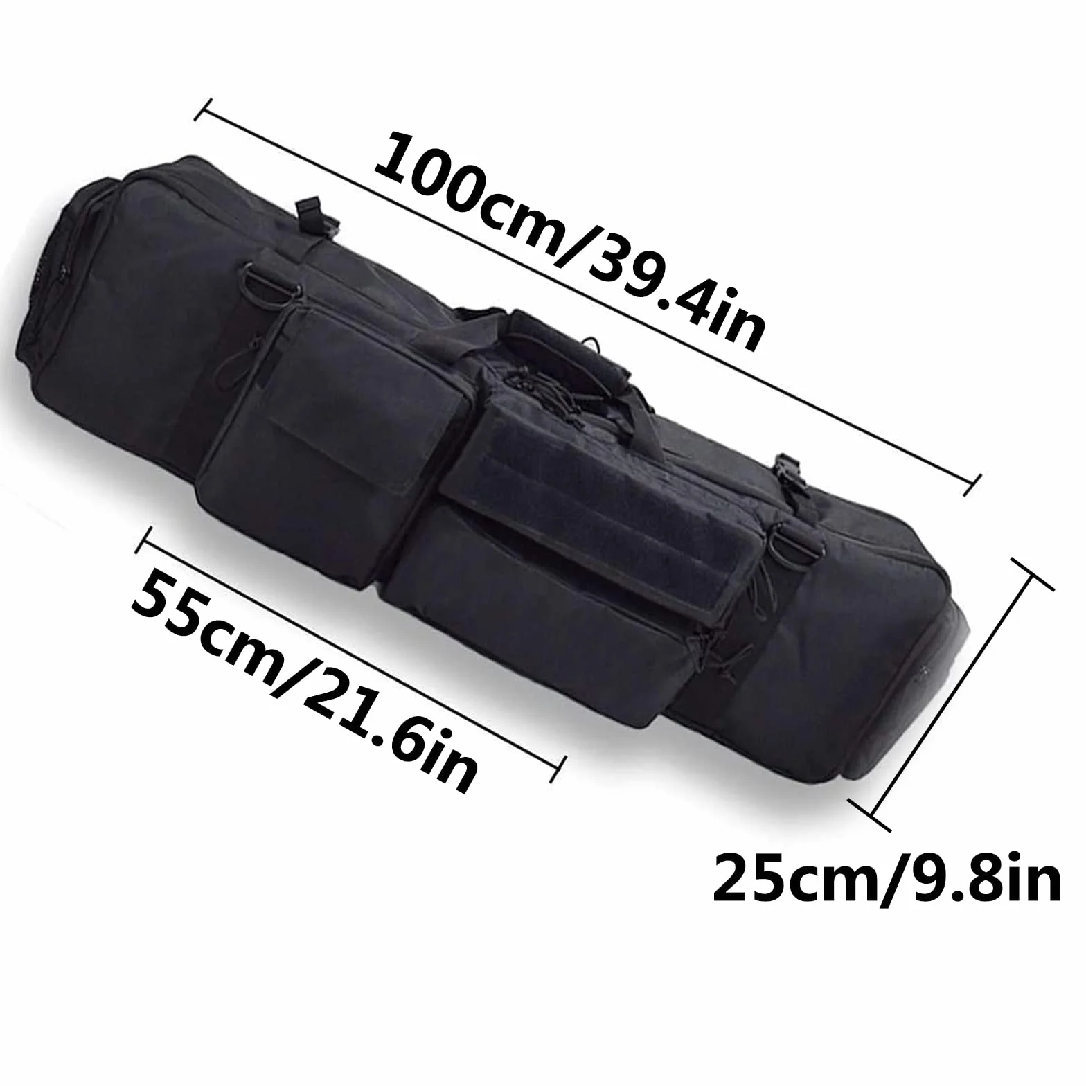 Plecak na broń taktyczną Airsoft Futerał ochronny z etui na magazynek