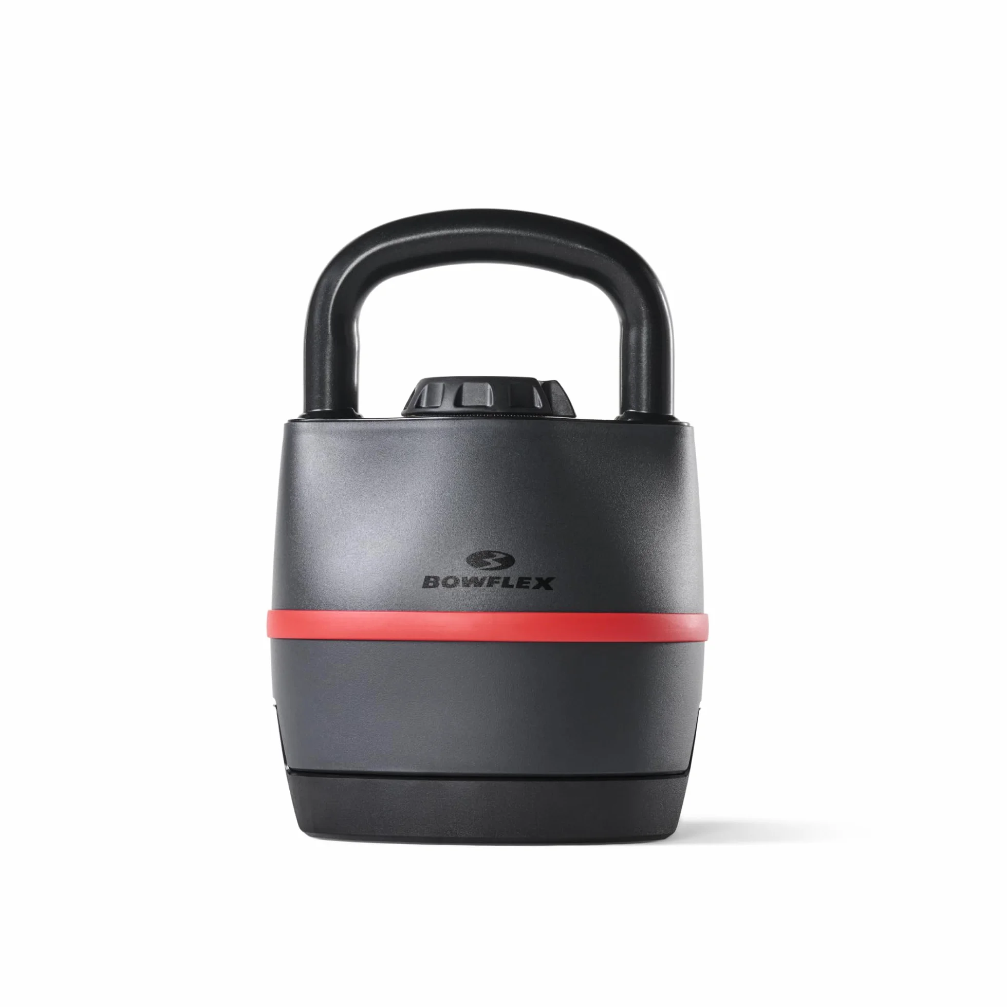 Bowflex Uniseks Selecttech 100790 Regulowane Hantle Kettlebell, Czarny/Czerwony, 3,5 – 18 kg