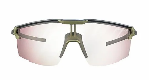 Julbo Uniseks Ultimate okulary przeciwsłoneczne, zielone armia, L