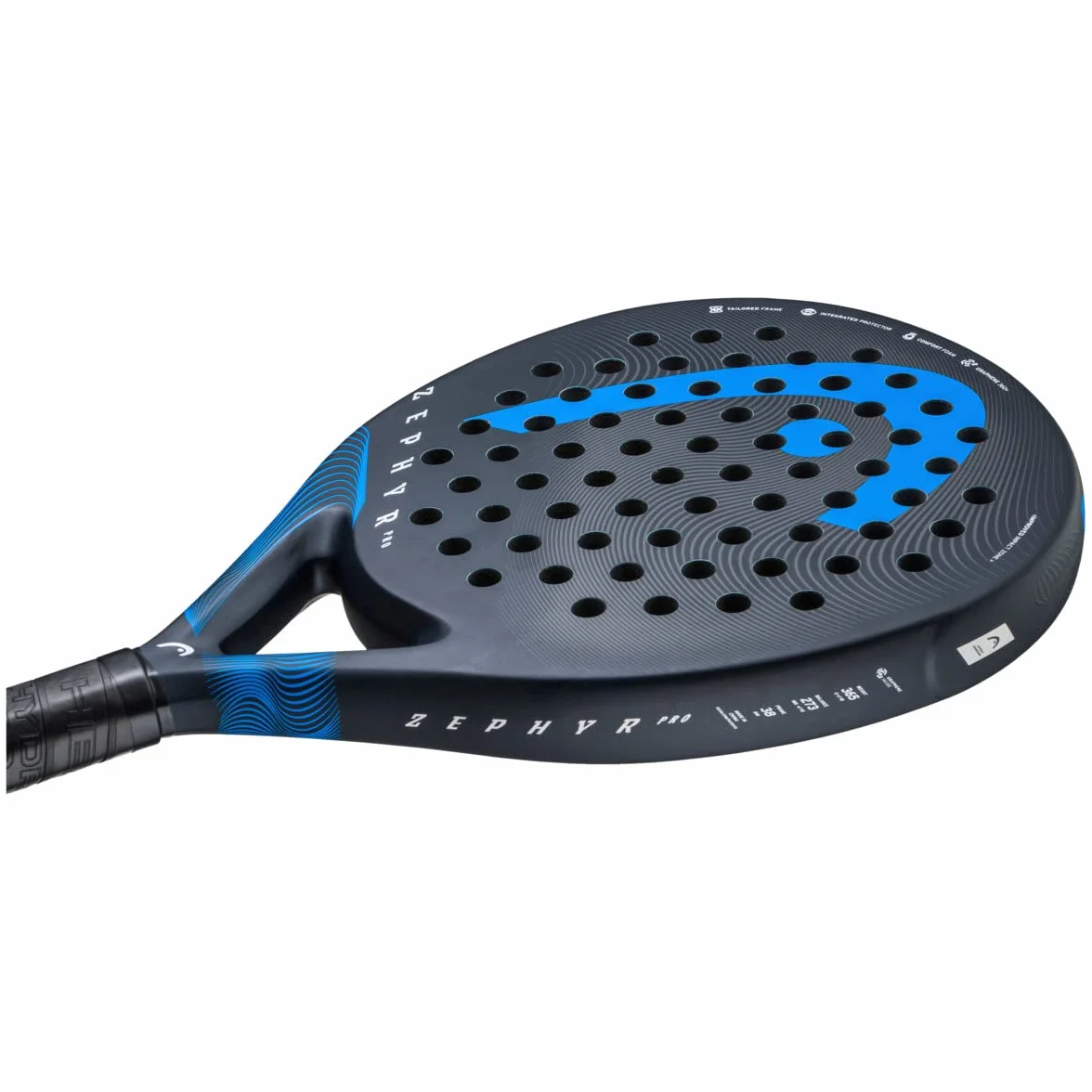 HEAD Rakieta Do Padla Zephyr Pro 2023 Czarna Niebieska