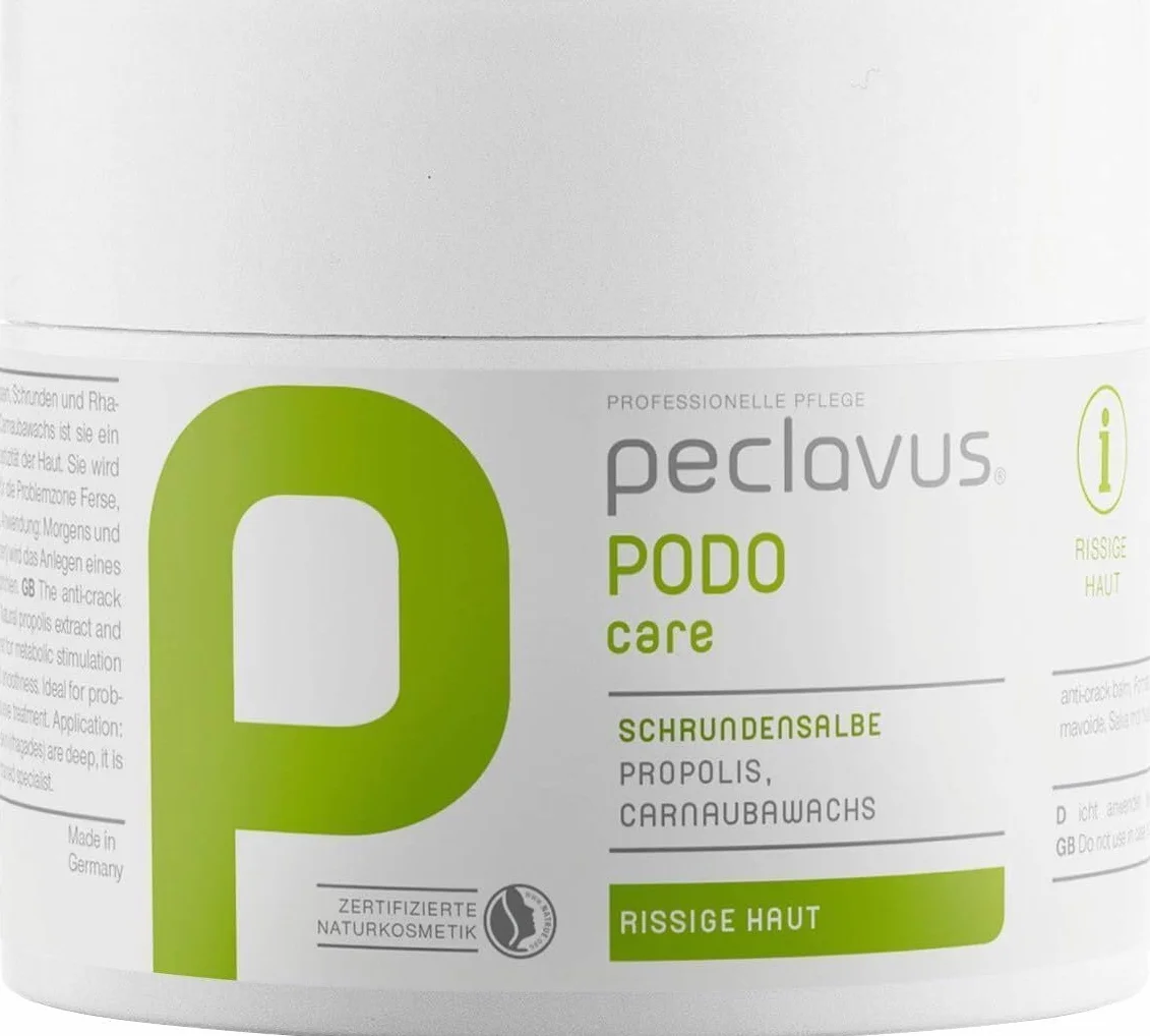 Peclavus Basic maść z owłosieniem Propolis i wosk Canauba, maść na zrogowaciałą i rysy na skórze stóp, 50 ml