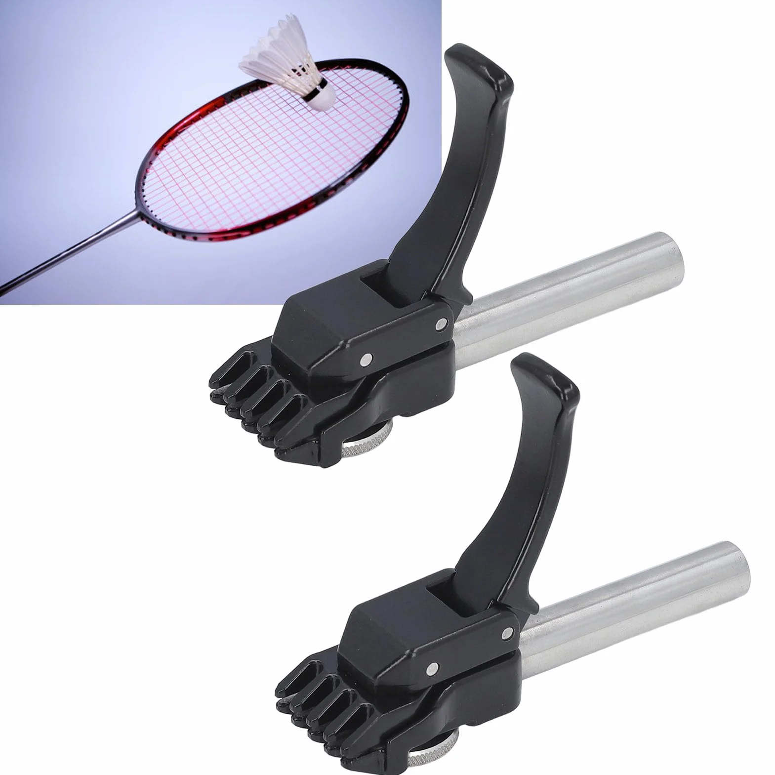 Tyenaza Badminton String Clamp profesjonalny łożyska wysokiej siły zacisk do tenisa