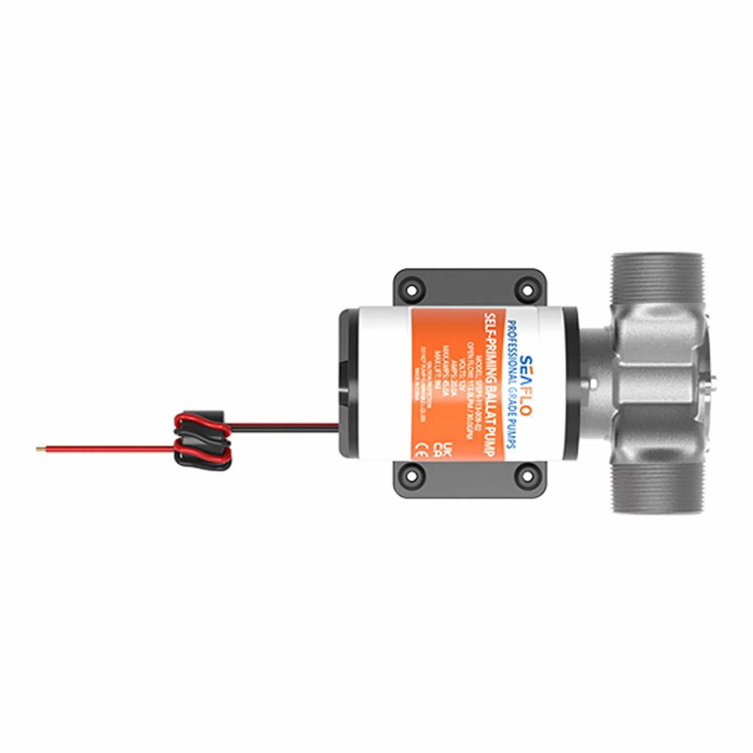 SEAFLO pompa balastowa 12 V 30 GPM samozasysająca odwracalna SFSP1-113-009-02