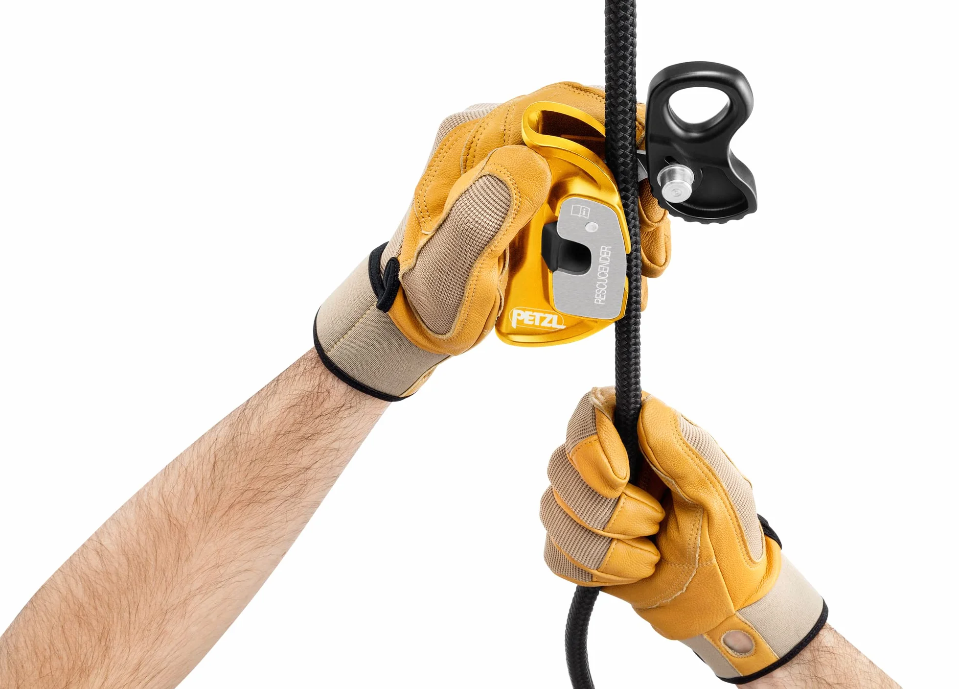 Petzl, Rescuecender, Yellow, B50A