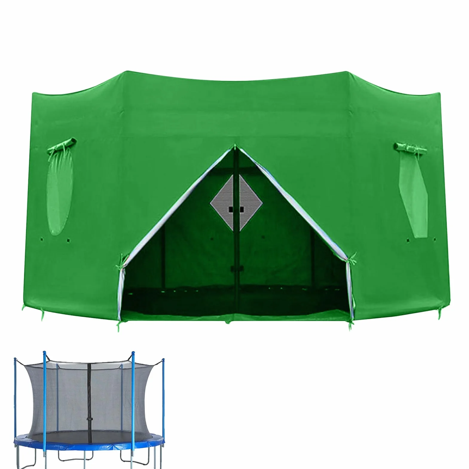 Zadaszenie Do Trampoliny Ochrona UV 1.8m 2.3.7m 4 Słupki