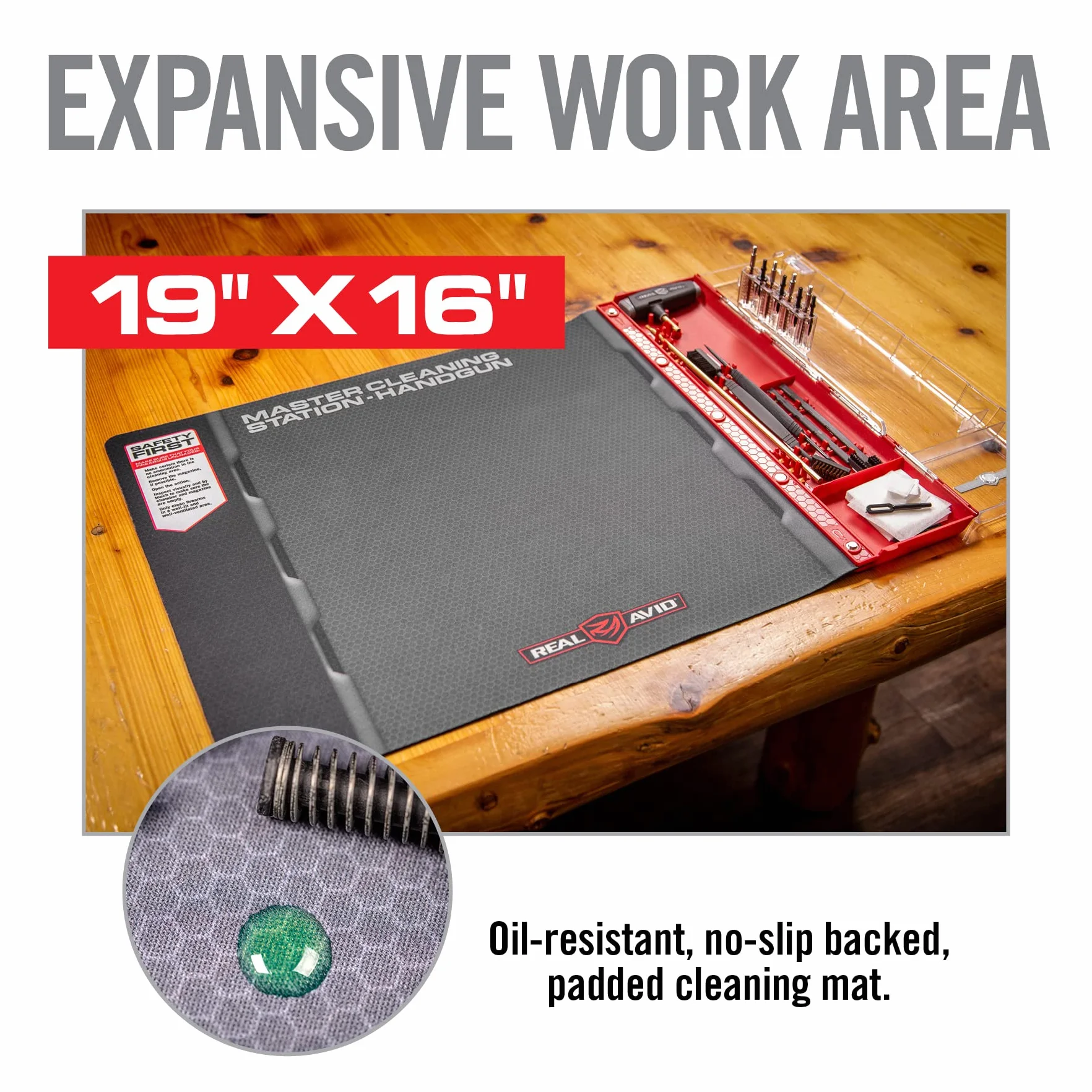 Real Avid Master Cleaning Station Handgun - stacja do czyszczenia broni krótkiej